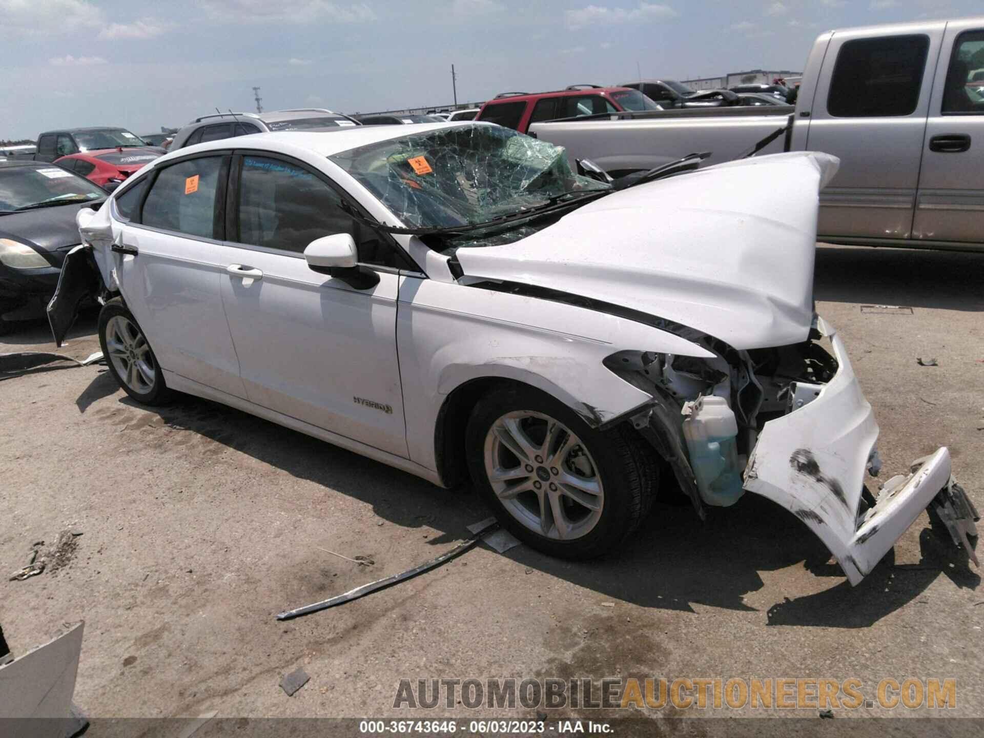 3FA6P0LU8JR197429 FORD FUSION HYBRID 2018