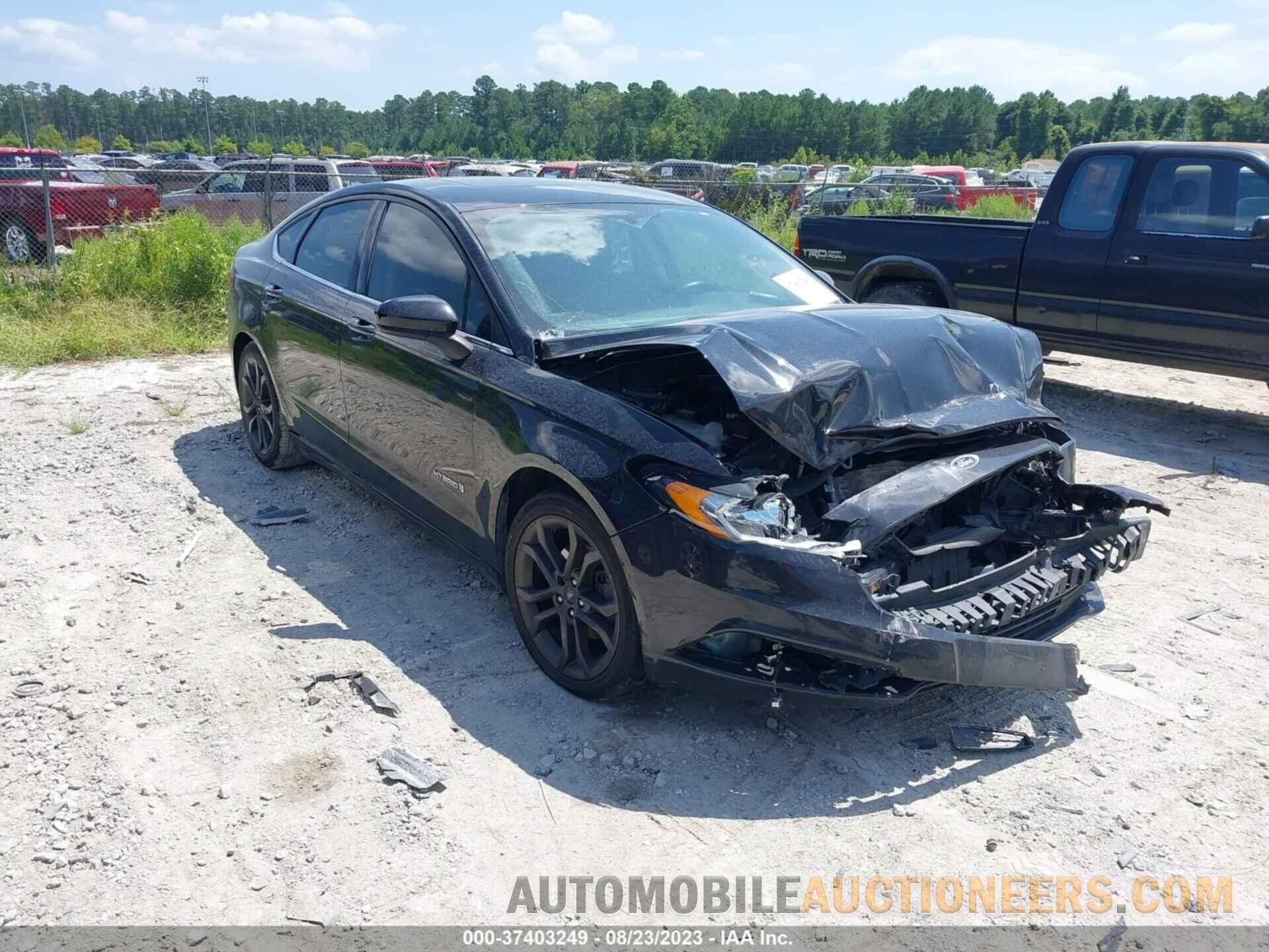 3FA6P0LU8JR234477 FORD FUSION HYBRID 2018