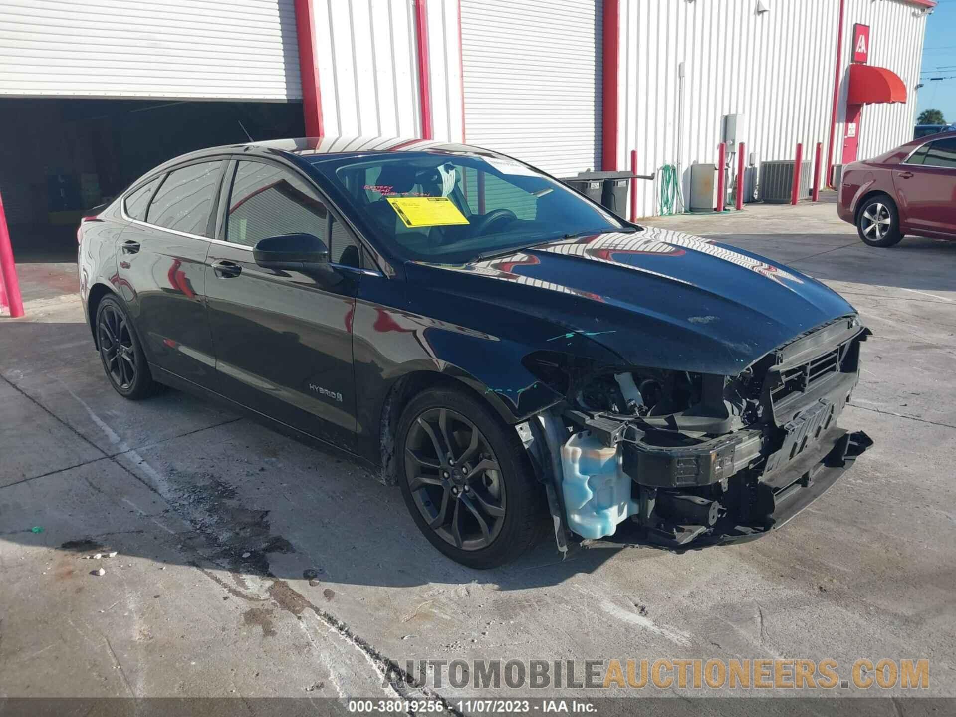 3FA6P0LU8JR269410 FORD FUSION HYBRID 2018