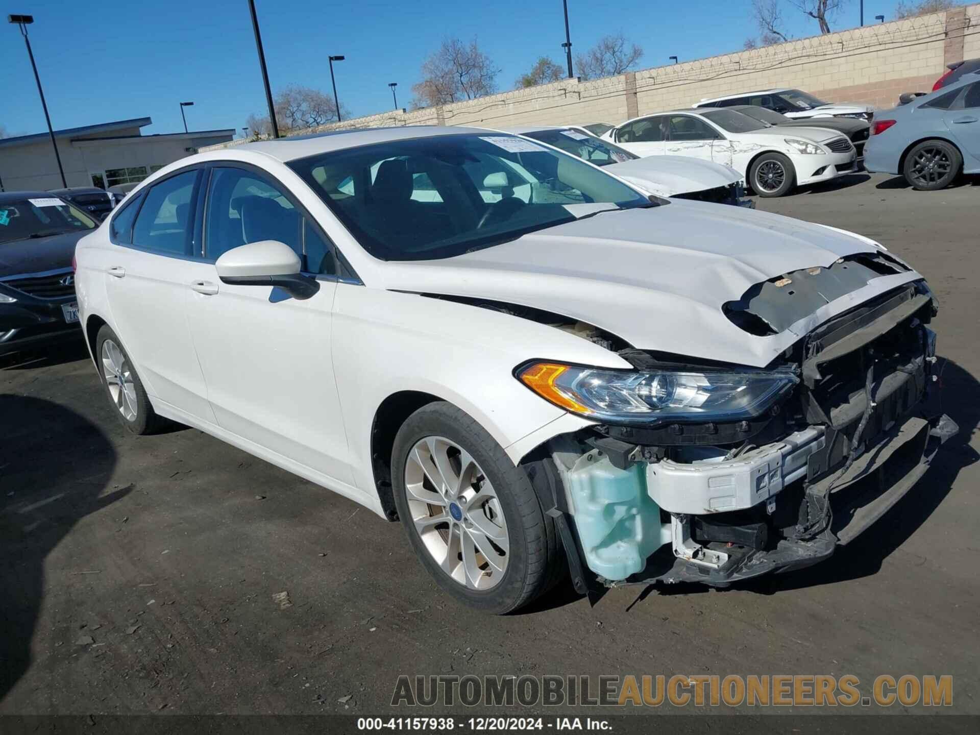 3FA6P0LU8LR112687 FORD FUSION 2020