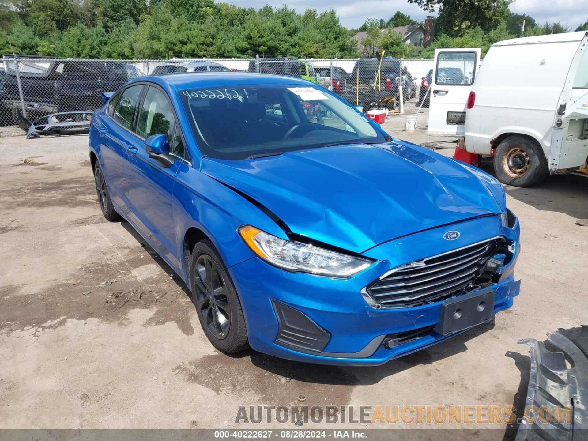 3FA6P0LU8LR233378 FORD FUSION HYBRID 2020