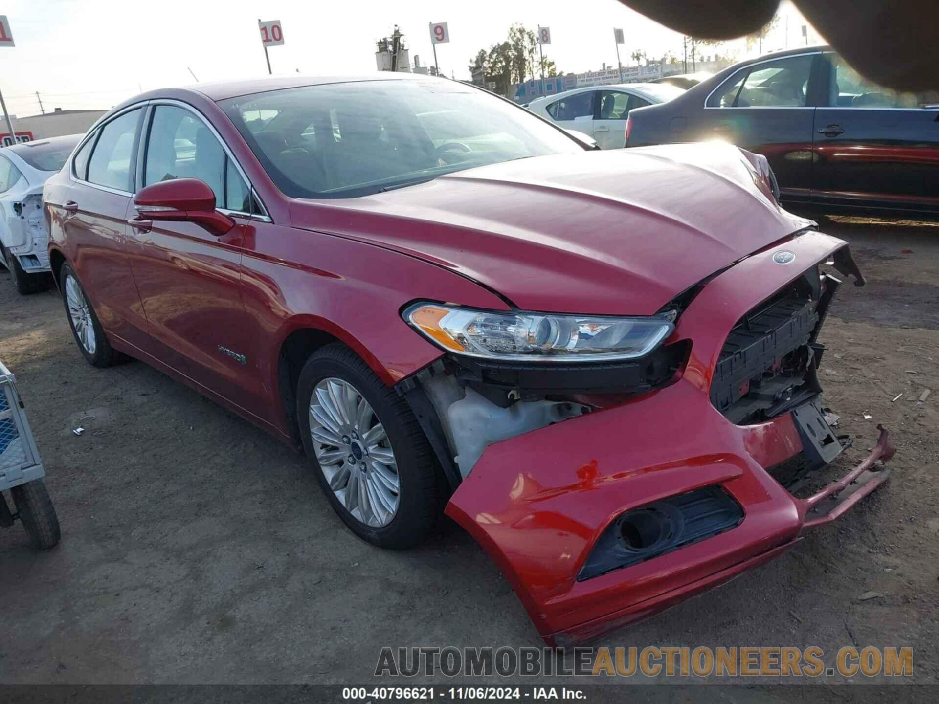 3FA6P0LU9DR344992 FORD FUSION HYBRID 2013