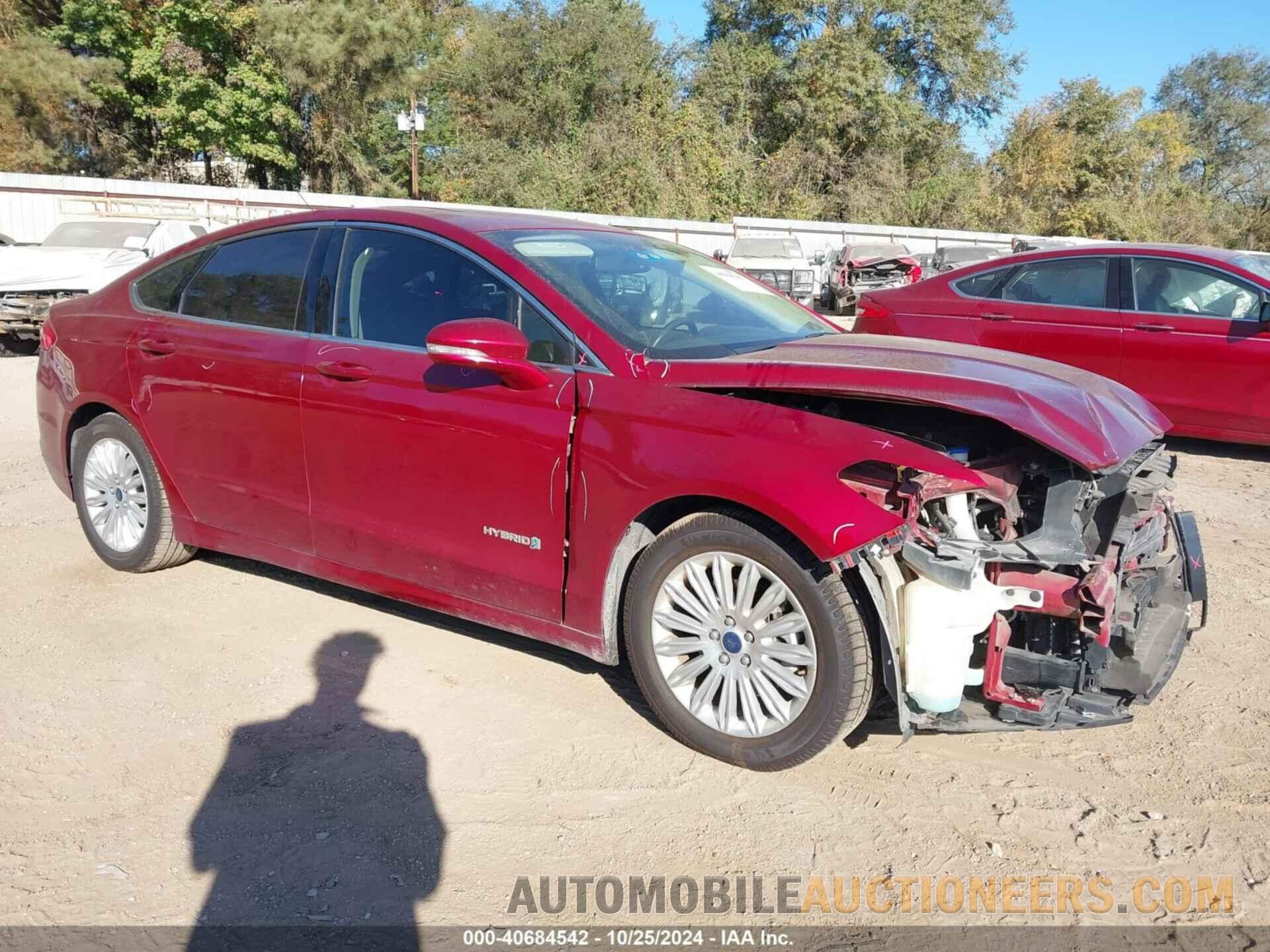 3FA6P0LU9FR159800 FORD FUSION HYBRID 2015