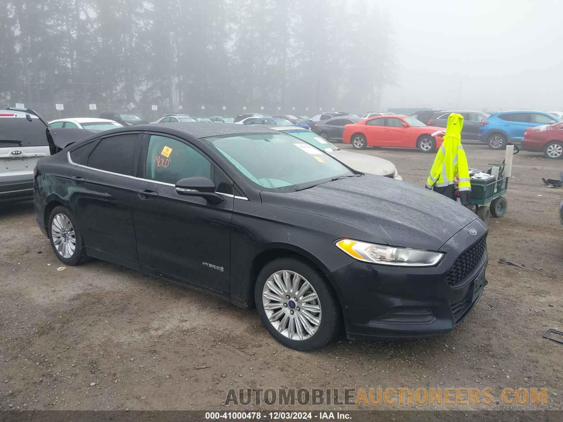 3FA6P0LU9GR318607 FORD FUSION HYBRID 2016