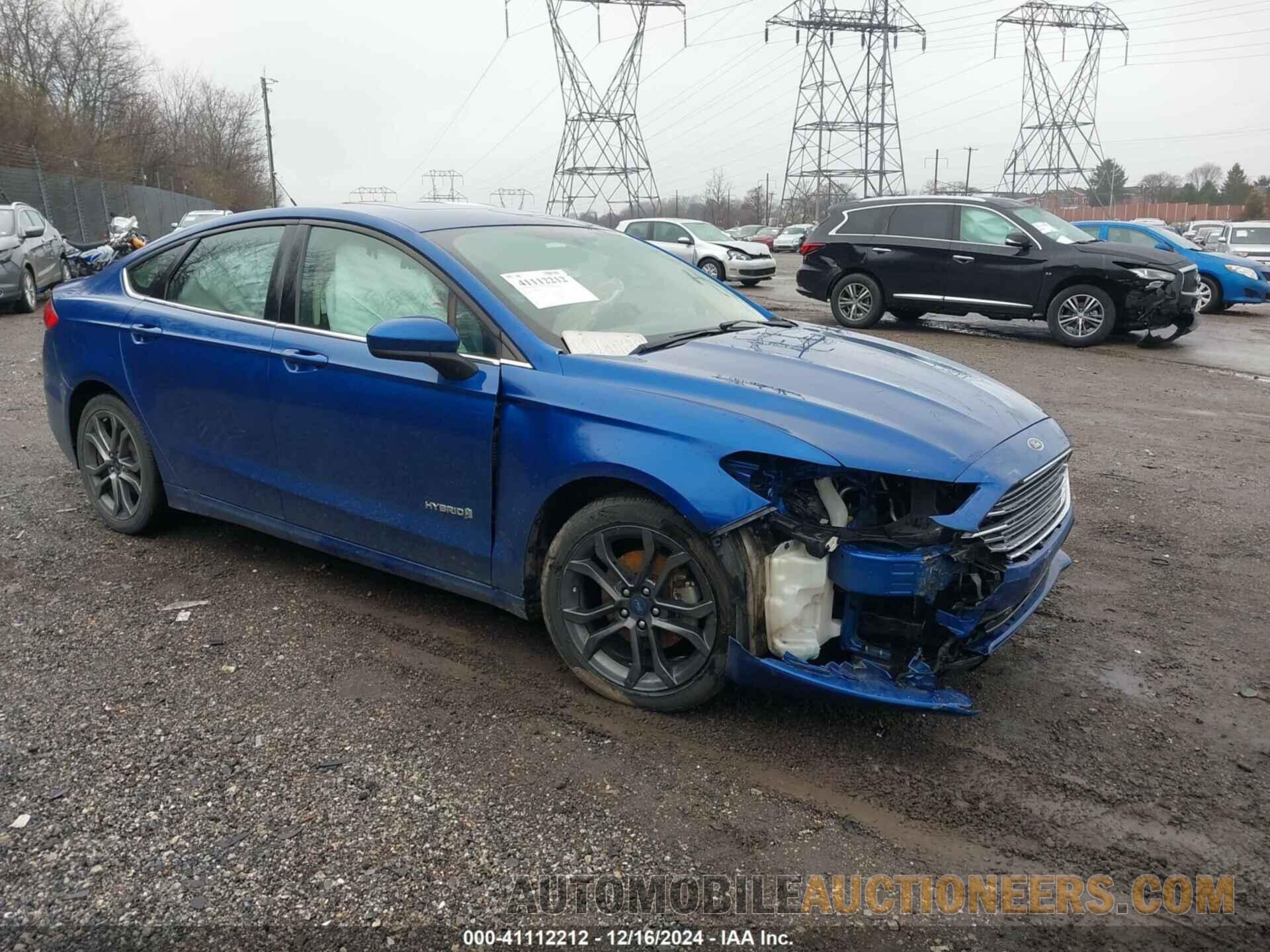 3FA6P0LU9HR374659 FORD FUSION HYBRID 2017