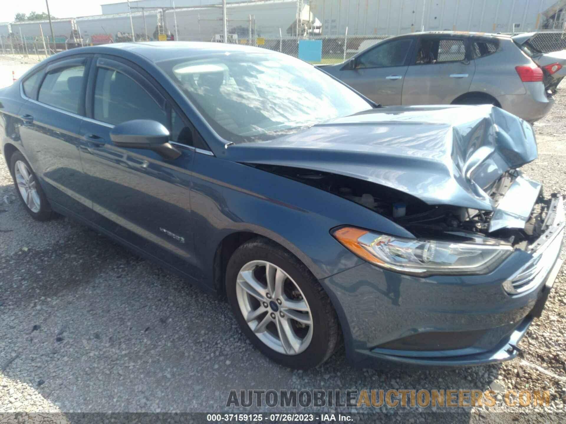 3FA6P0LU9JR102604 FORD FUSION HYBRID 2018