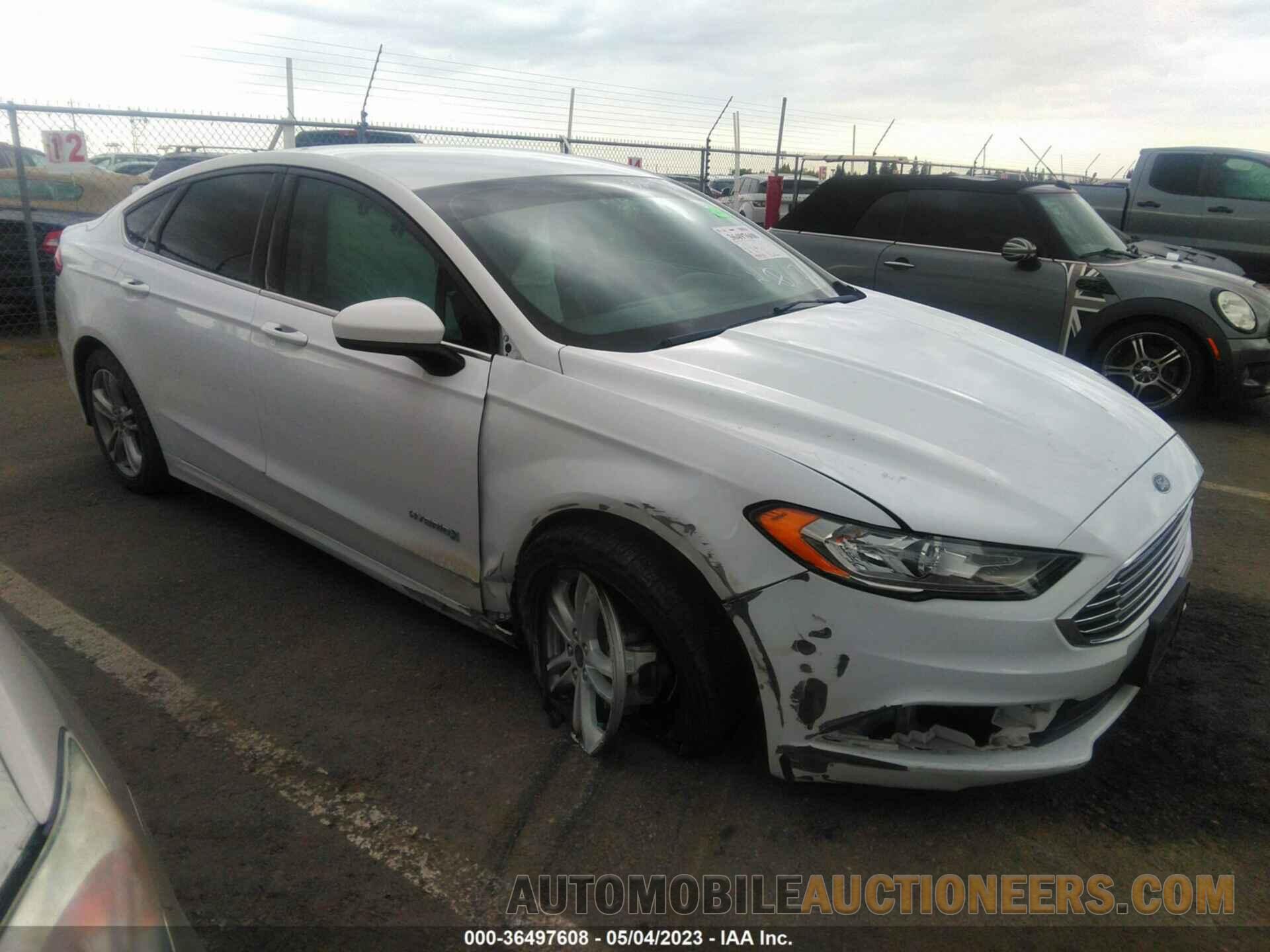 3FA6P0LU9JR111335 FORD FUSION HYBRID 2018