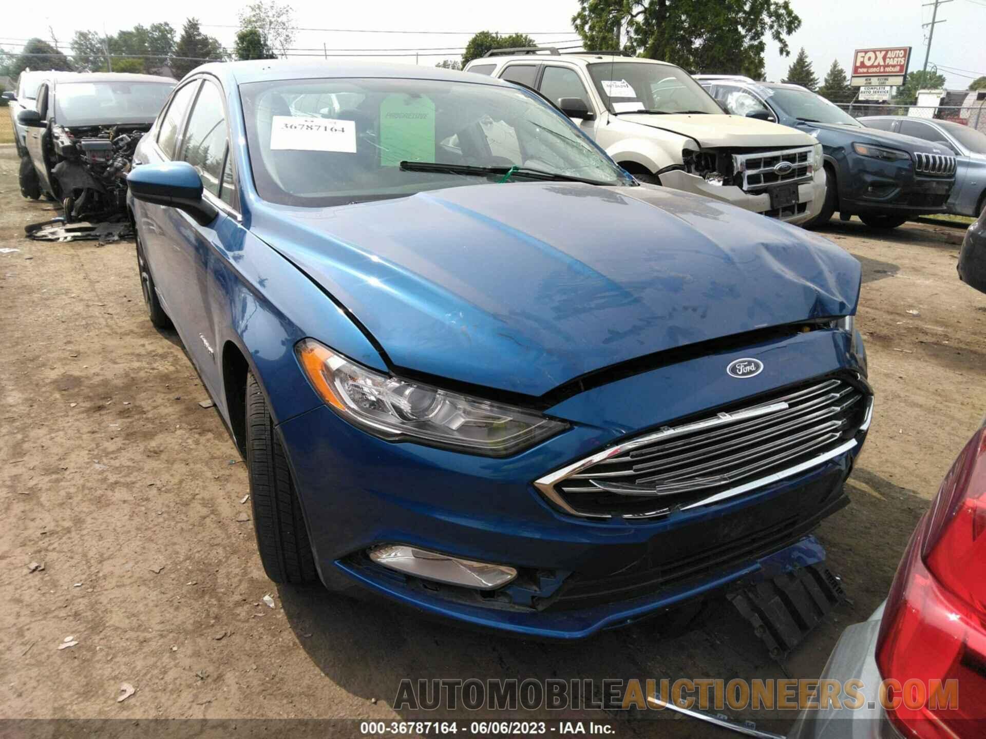 3FA6P0LU9JR120214 FORD FUSION HYBRID 2018