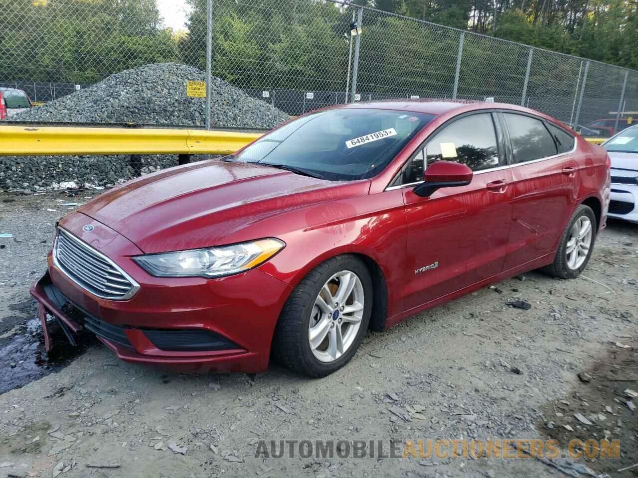 3FA6P0LU9JR135568 FORD FUSION 2018