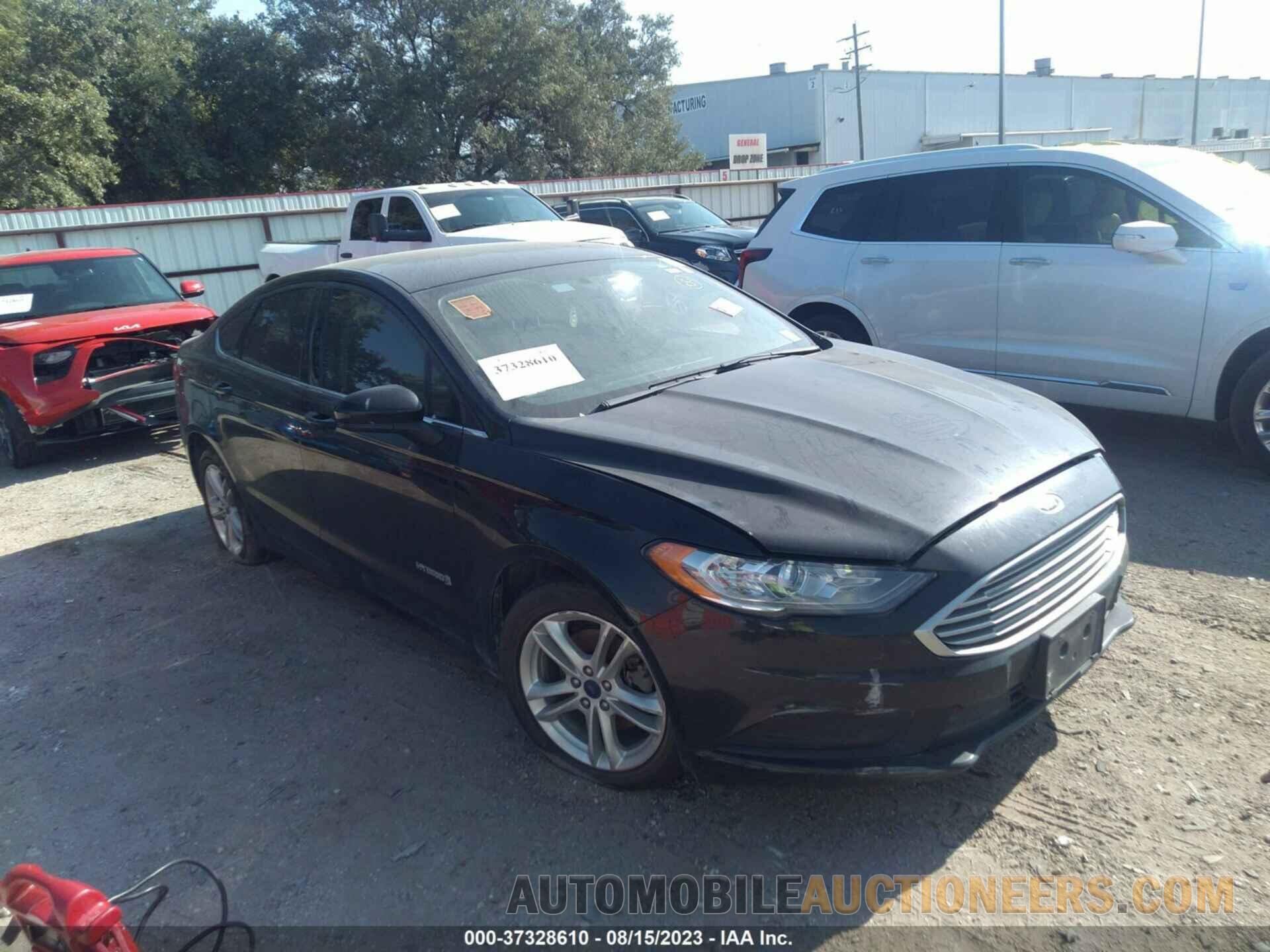 3FA6P0LU9JR146988 FORD FUSION HYBRID 2018