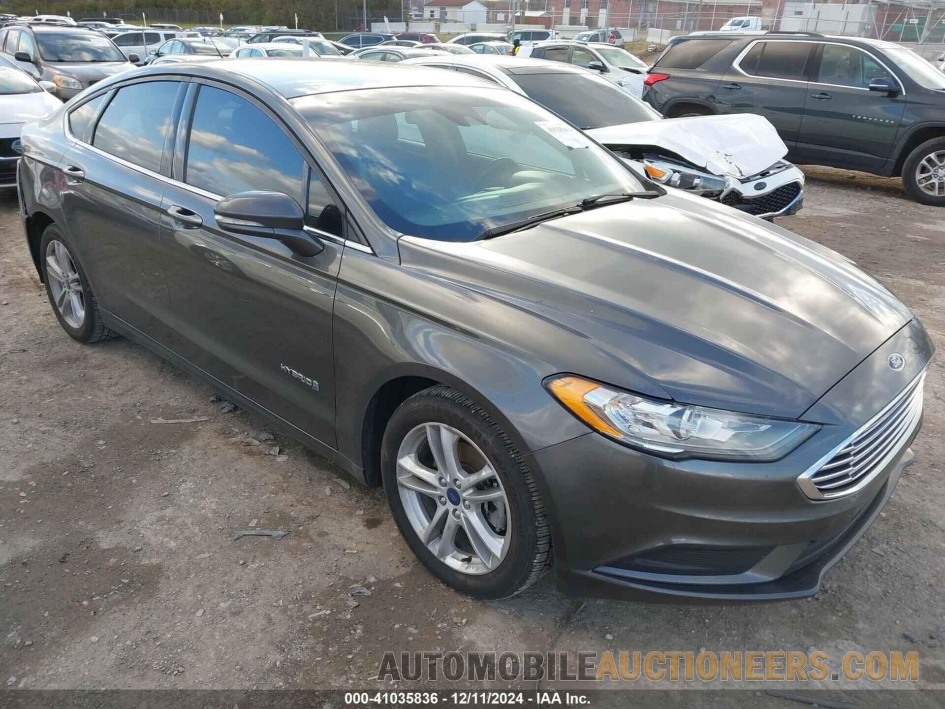 3FA6P0LU9JR156033 FORD FUSION HYBRID 2018