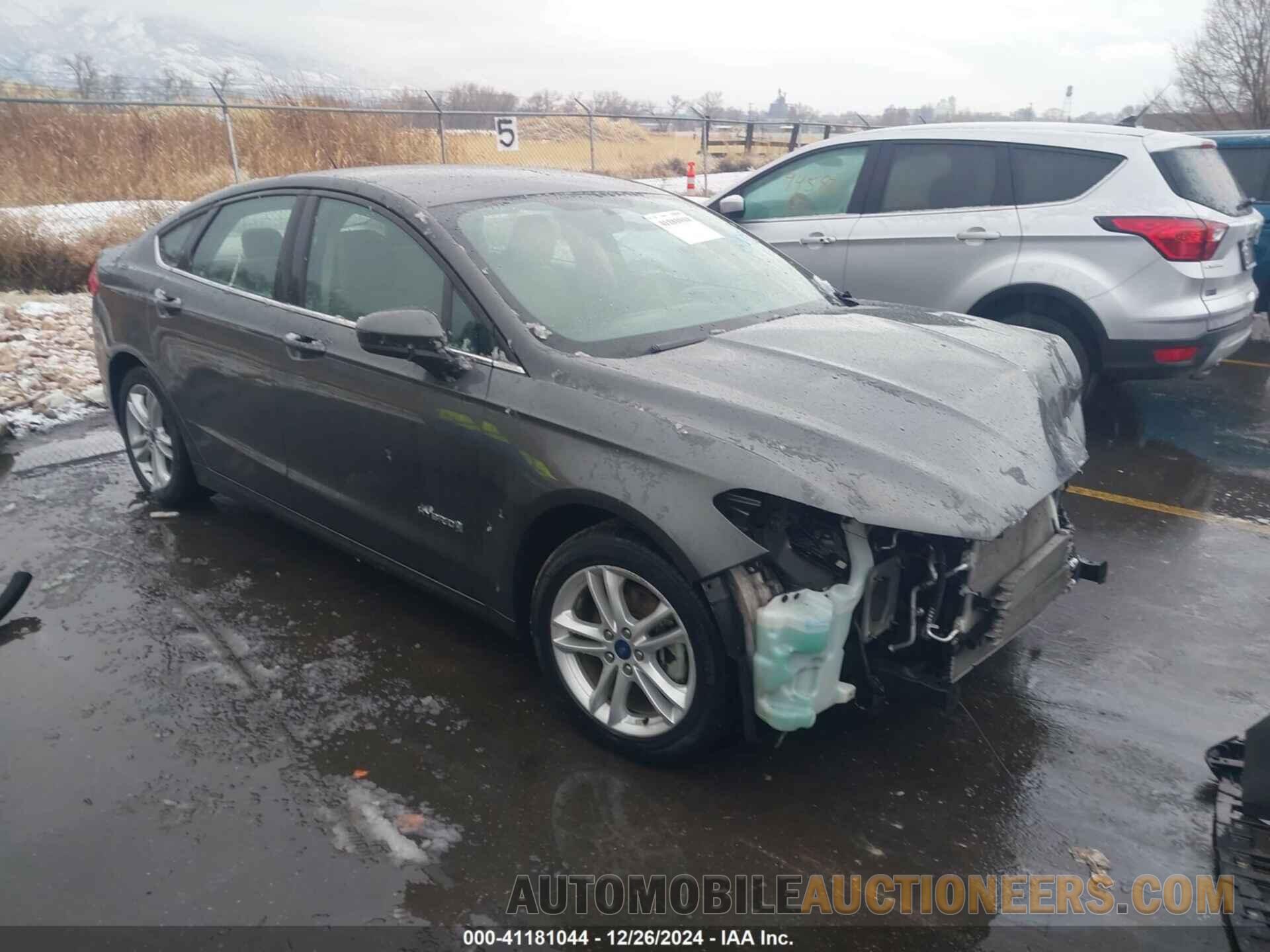 3FA6P0LU9JR173222 FORD FUSION HYBRID 2018