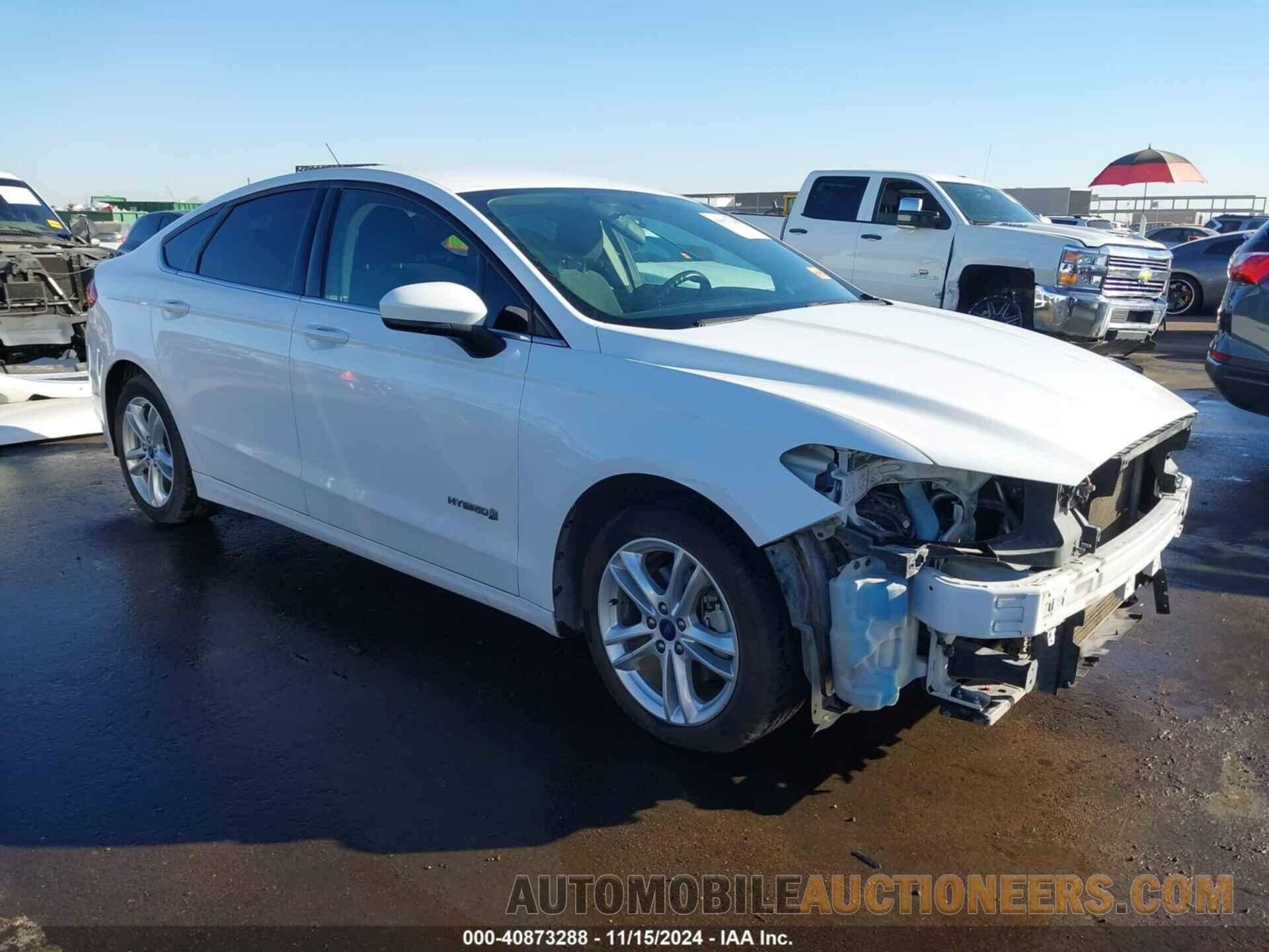 3FA6P0LU9JR207045 FORD FUSION HYBRID 2018