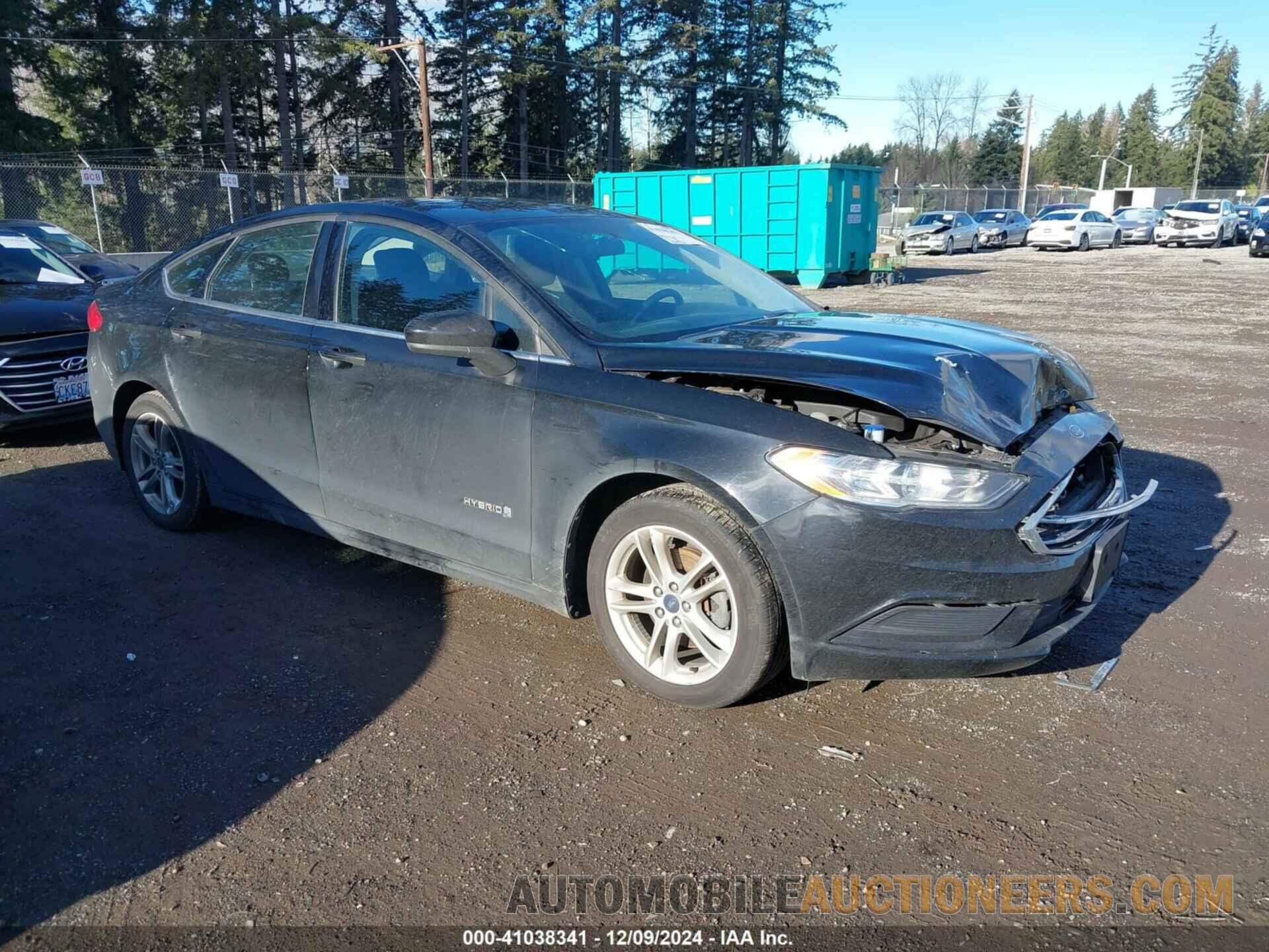 3FA6P0LU9JR248405 FORD FUSION HYBRID 2018