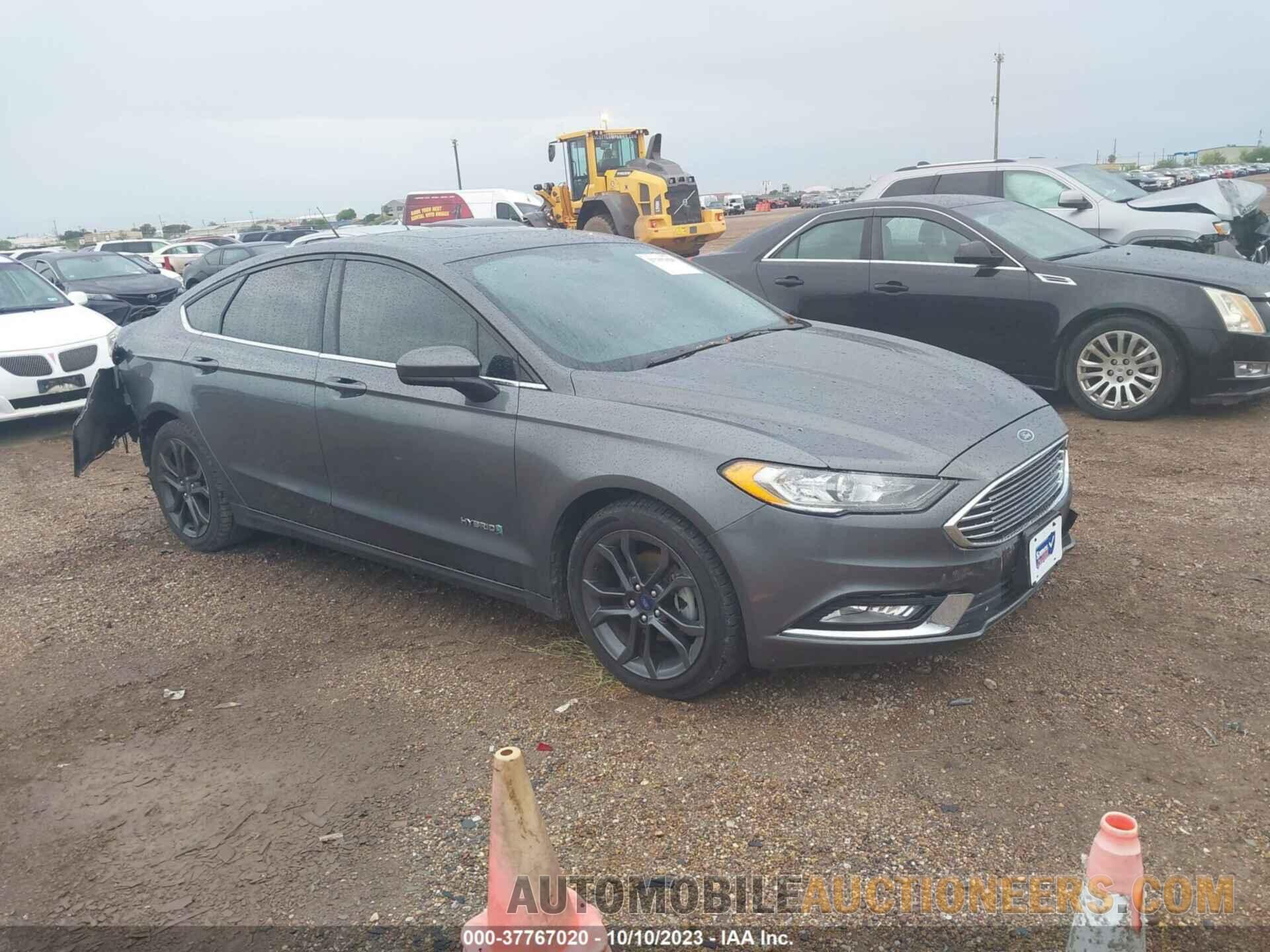 3FA6P0LU9JR249294 FORD FUSION HYBRID 2018