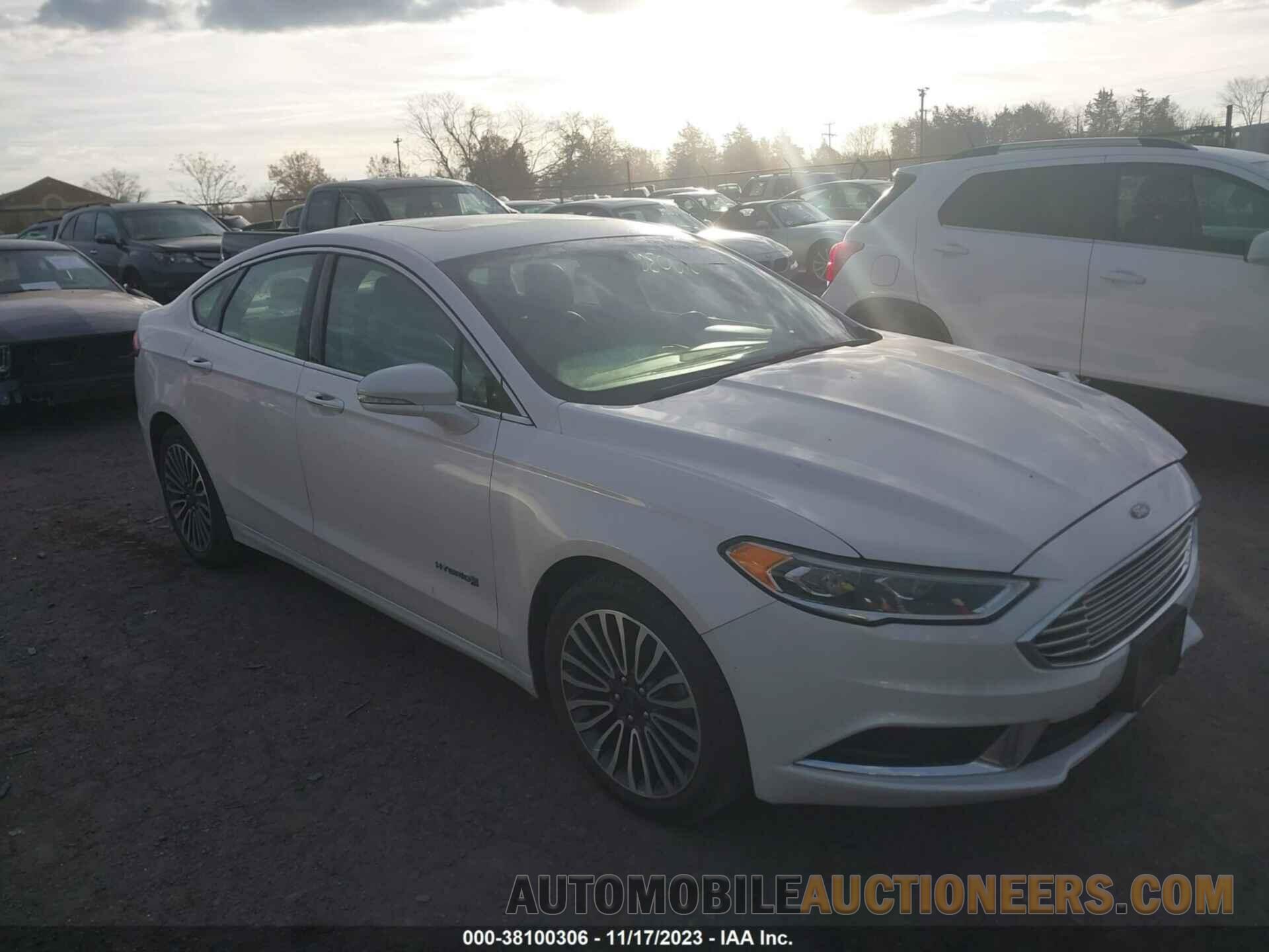 3FA6P0LU9JR265656 FORD FUSION HYBRID 2018