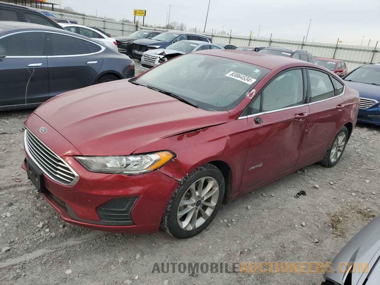 3FA6P0LU9KR207600 FORD FUSION 2019