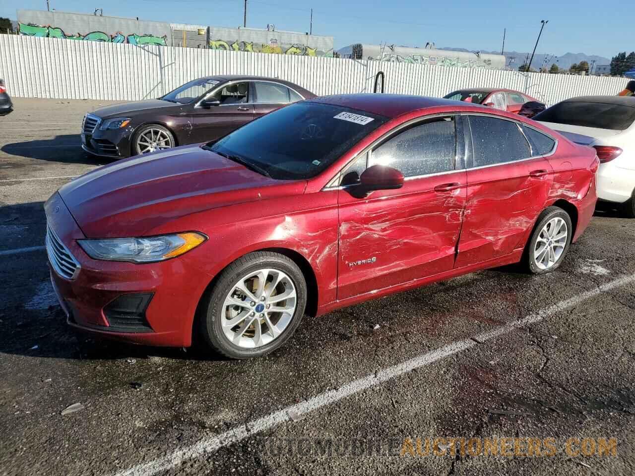 3FA6P0LU9KR208083 FORD FUSION 2019