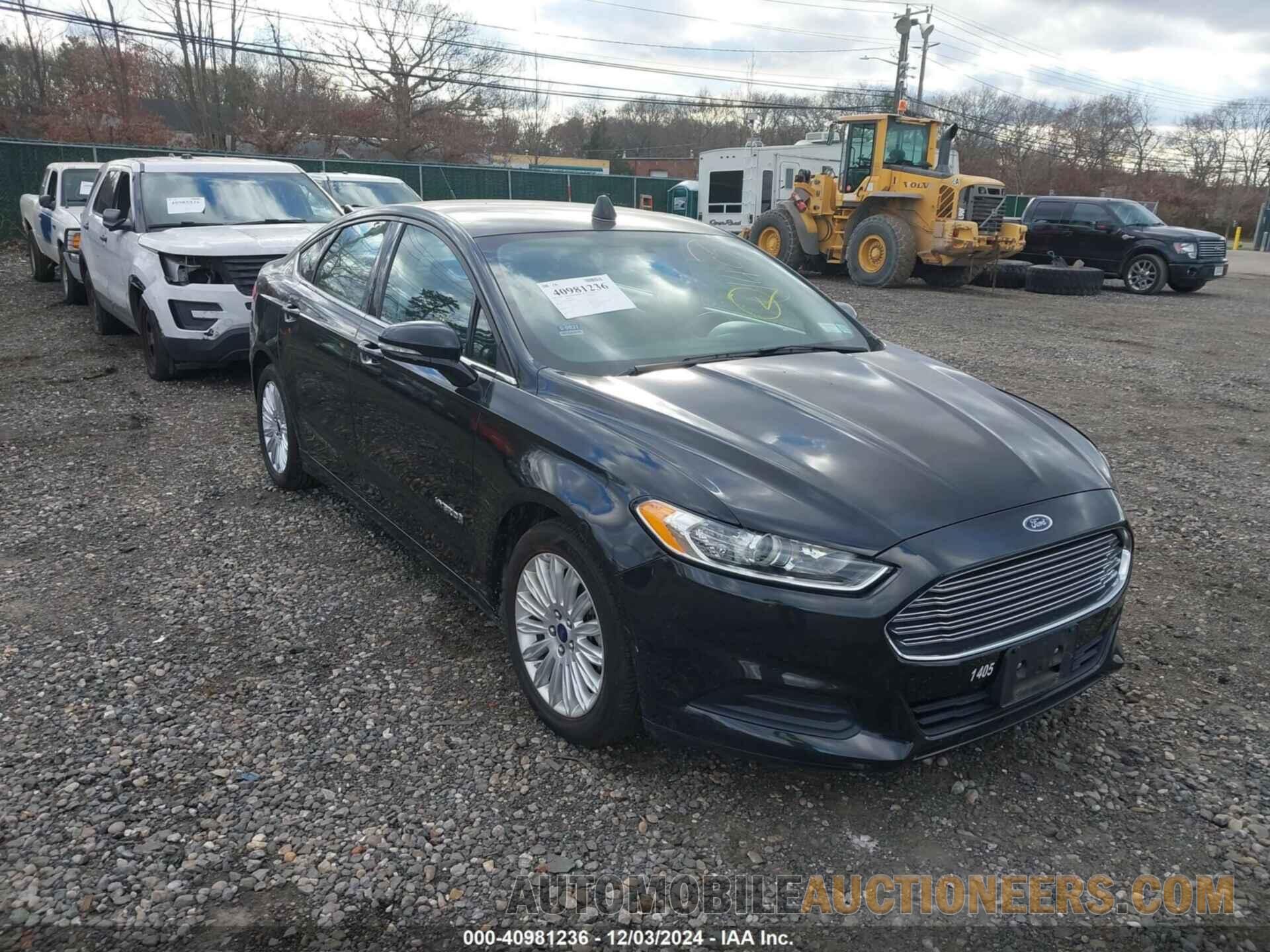 3FA6P0LUXDR304937 FORD FUSION HYBRID 2013