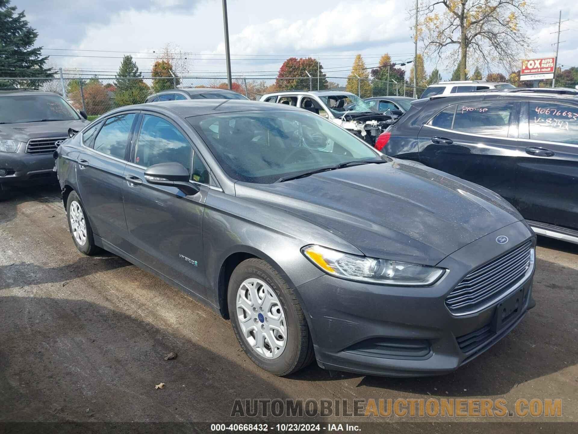 3FA6P0LUXFR271375 FORD FUSION HYBRID 2015