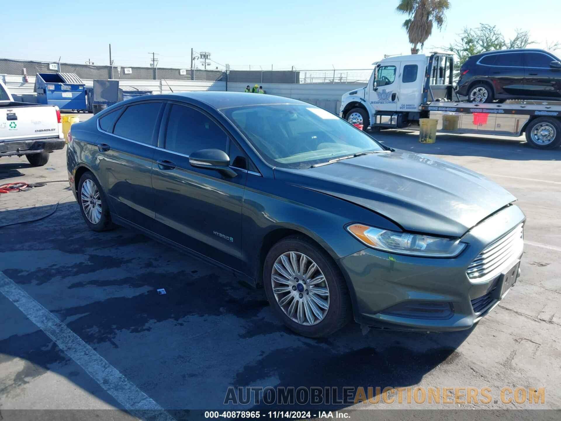 3FA6P0LUXFR306254 FORD FUSION HYBRID 2015