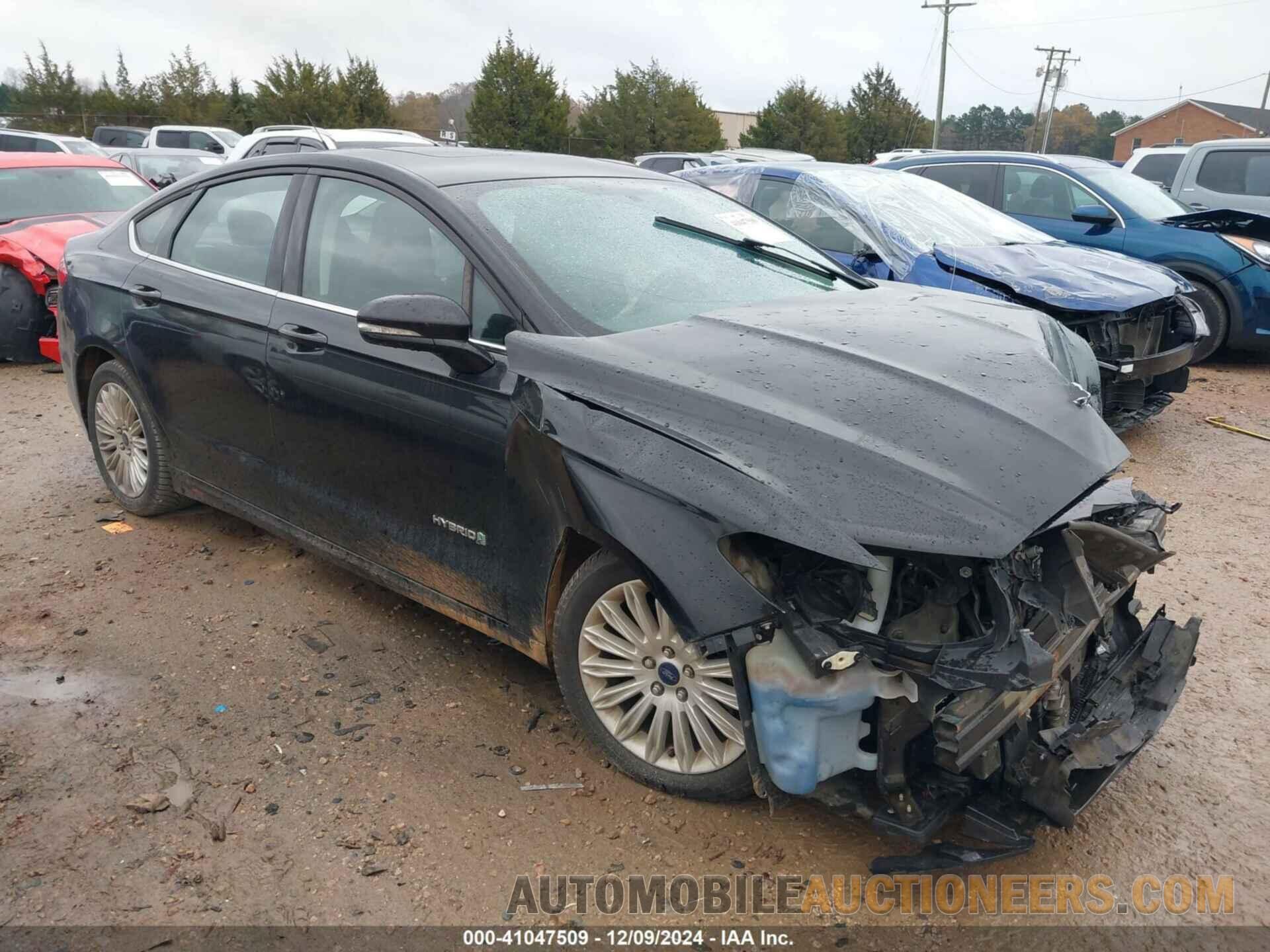 3FA6P0LUXGR398757 FORD FUSION HYBRID 2016