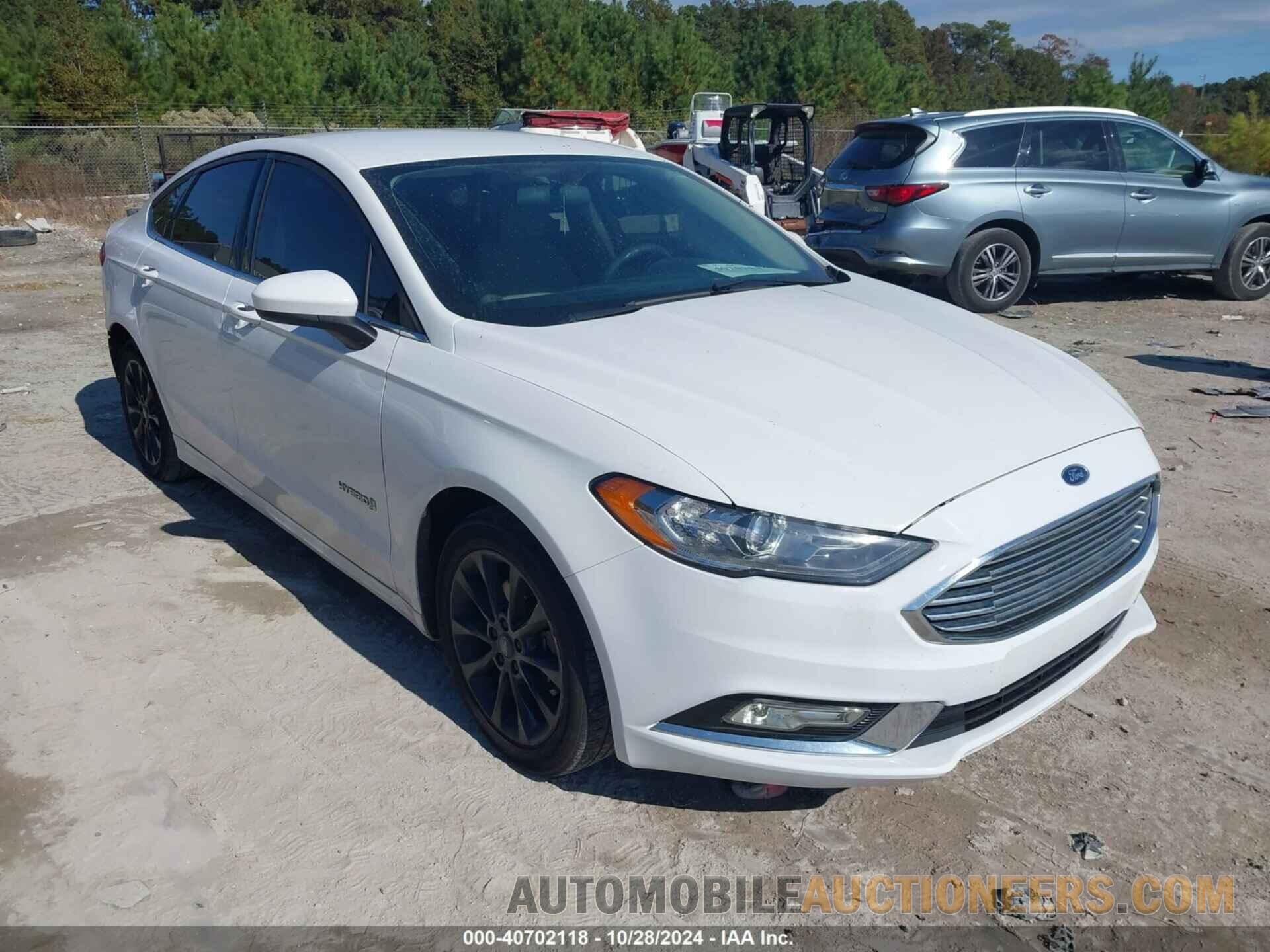 3FA6P0LUXHR279687 FORD FUSION HYBRID 2017