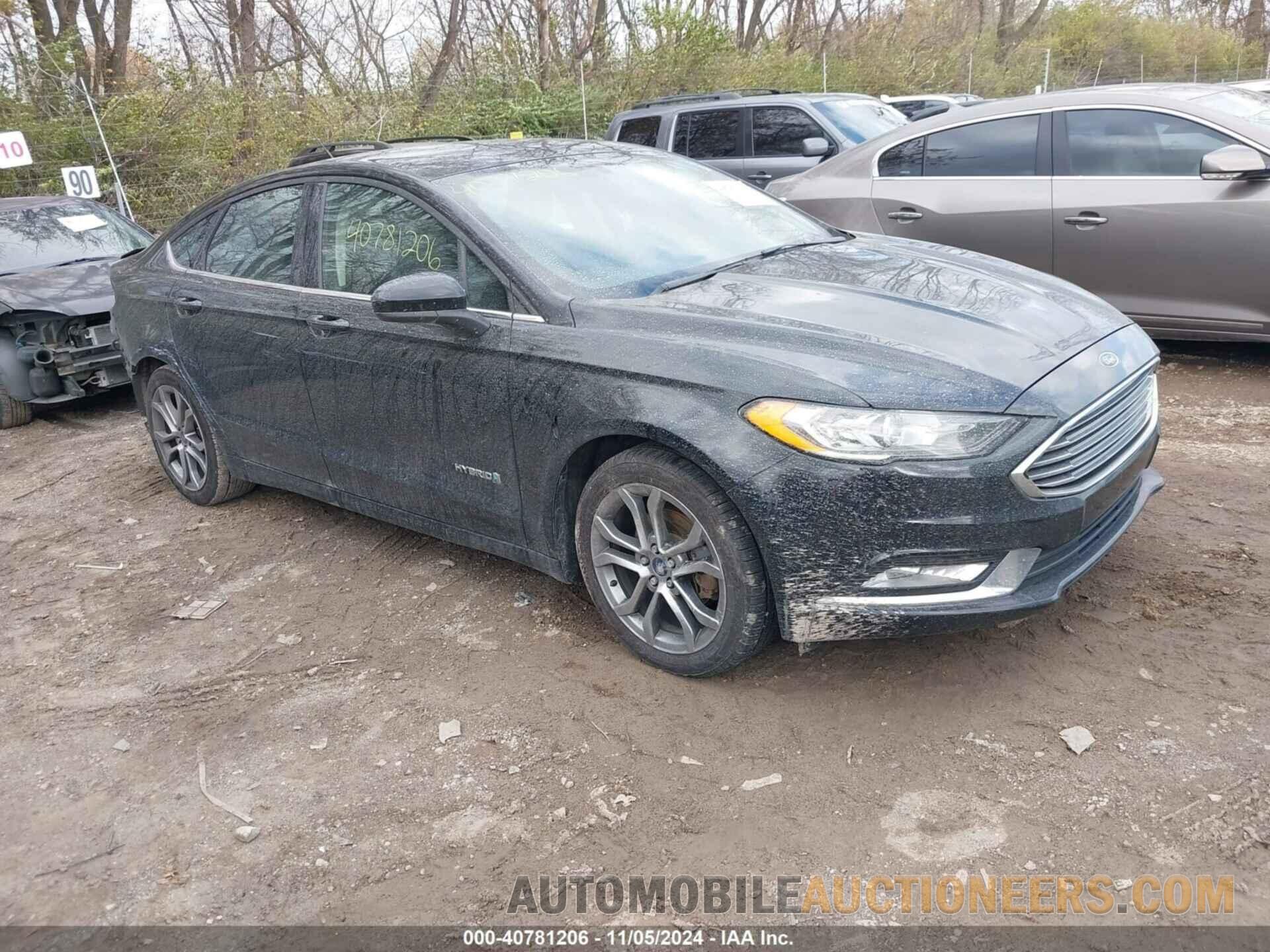 3FA6P0LUXHR300344 FORD FUSION HYBRID 2017