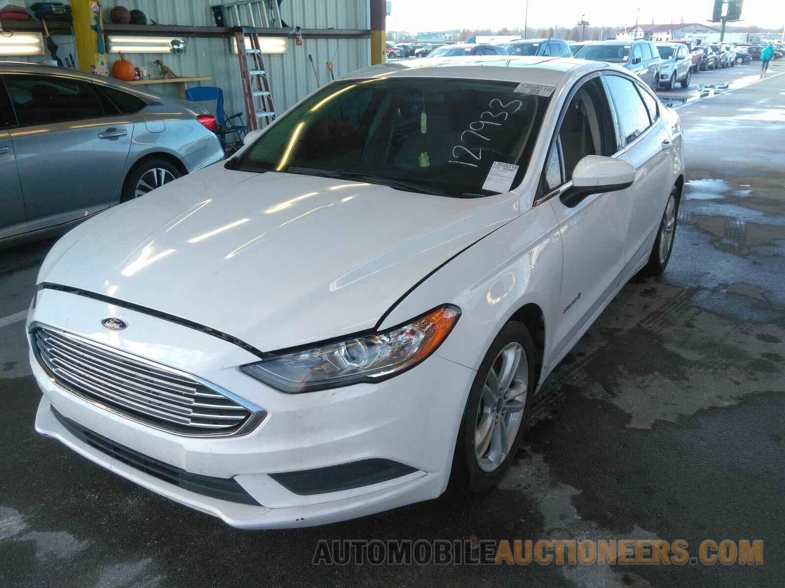 3FA6P0LUXJR127933 Ford Fusion Hybrid 2018