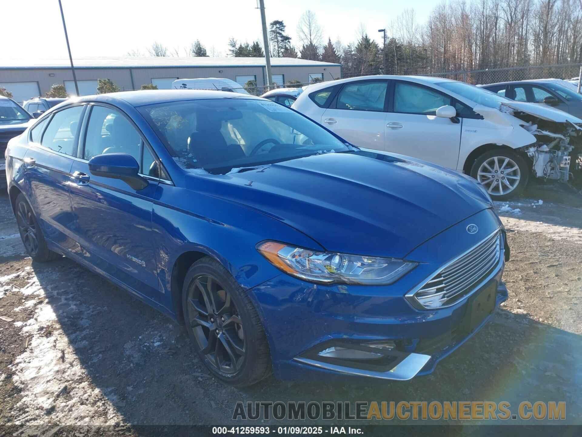 3FA6P0LUXJR137930 FORD FUSION HYBRID 2018