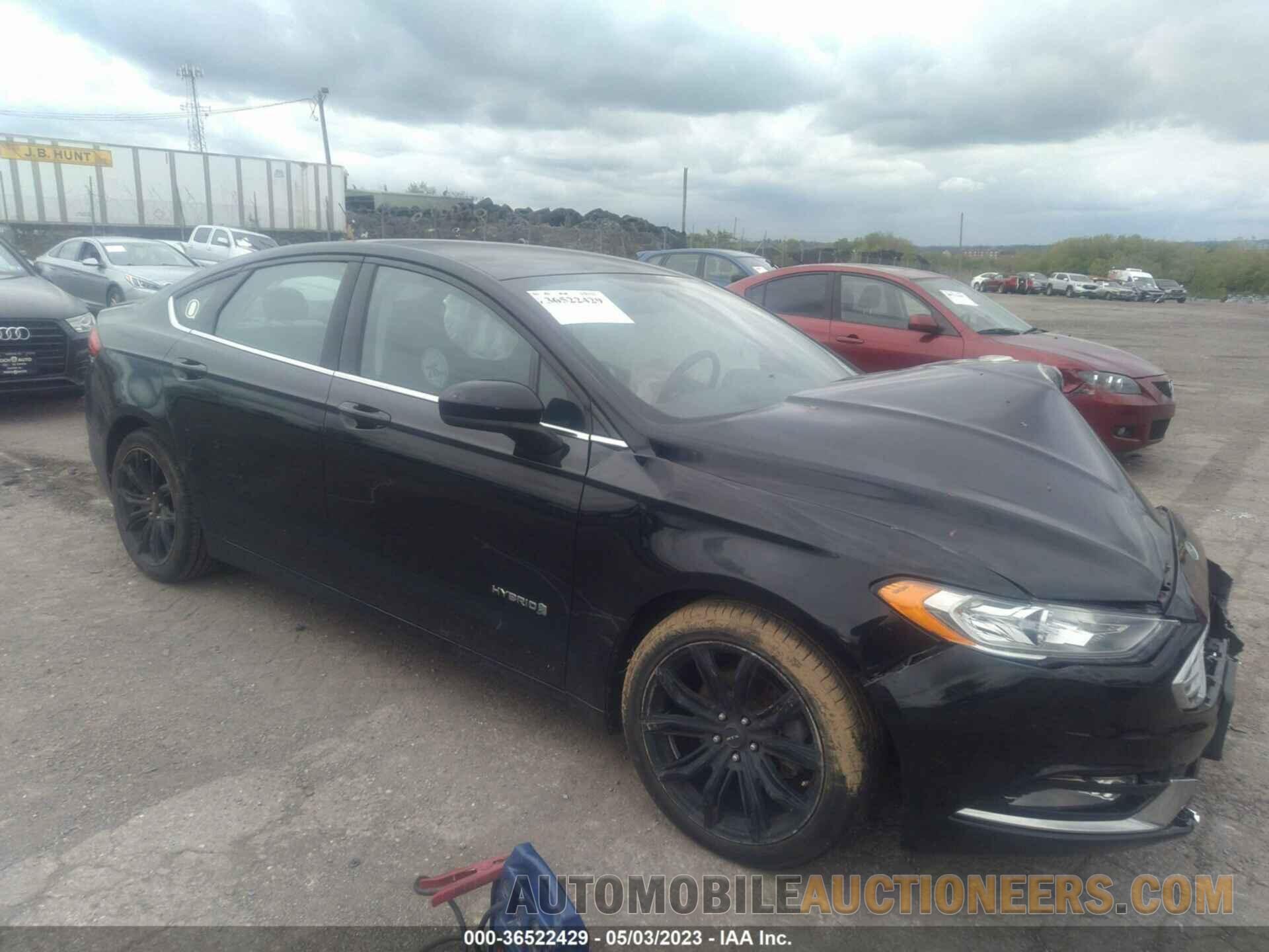 3FA6P0LUXJR146305 FORD FUSION HYBRID 2018