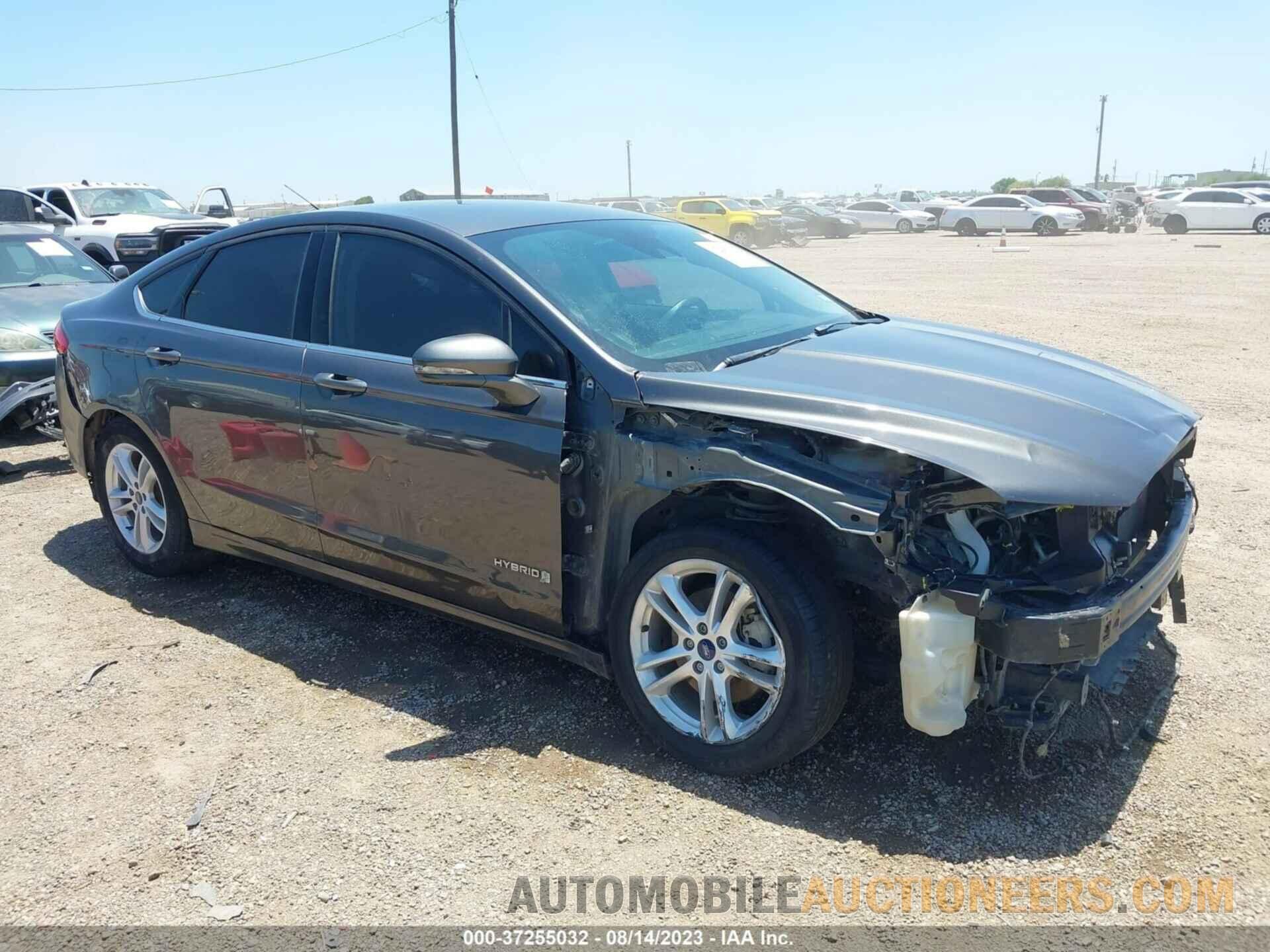 3FA6P0LUXJR147017 FORD FUSION HYBRID 2018