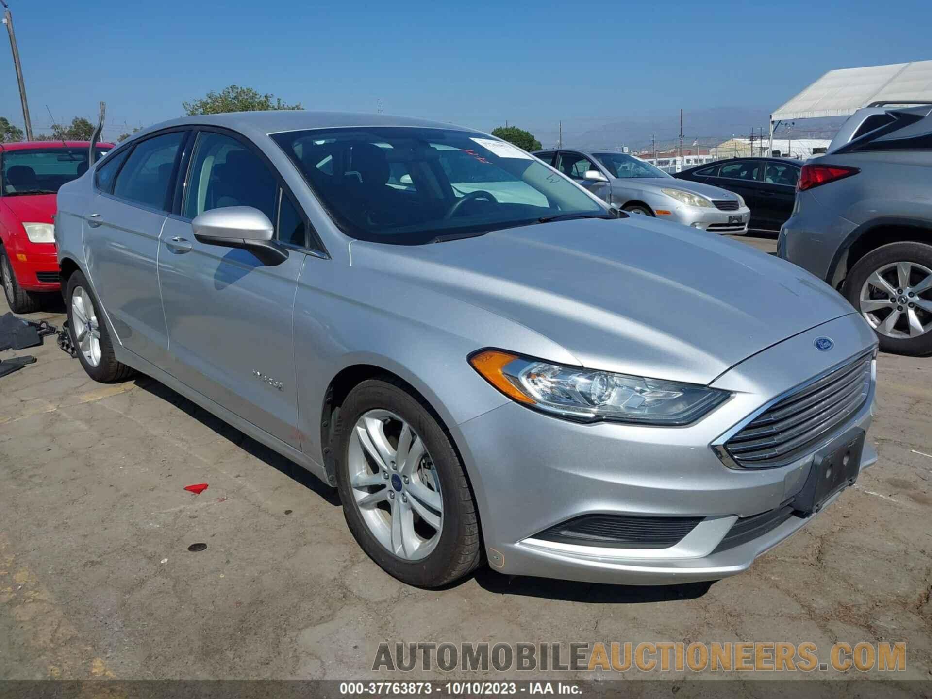 3FA6P0LUXJR167462 FORD FUSION HYBRID 2018