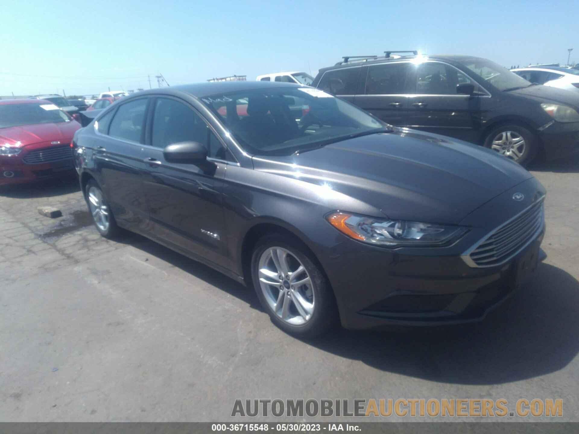 3FA6P0LUXJR173228 FORD FUSION HYBRID 2018