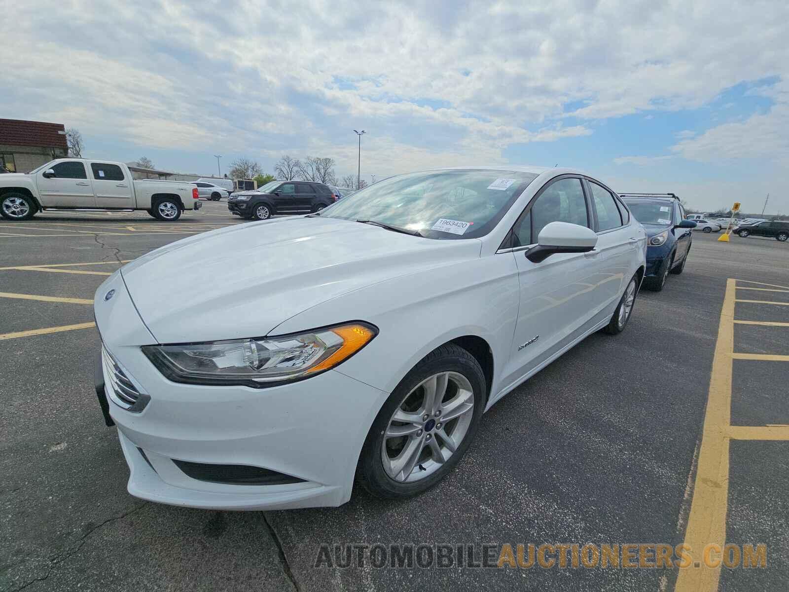 3FA6P0LUXJR188148 Ford Fusion Hybrid 2018