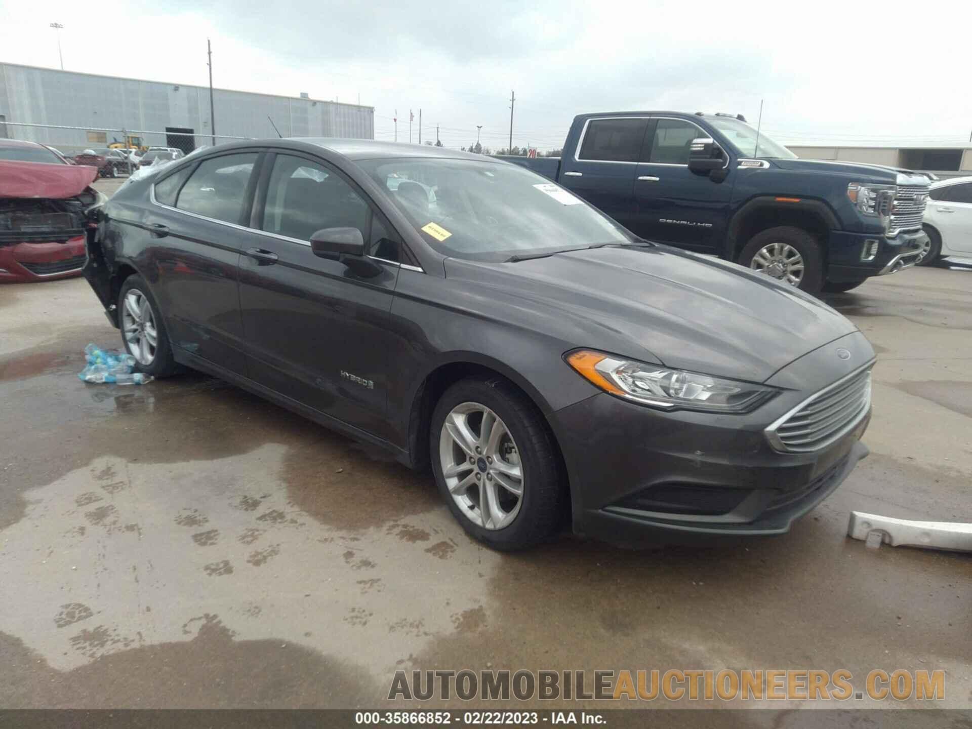 3FA6P0LUXJR209242 FORD FUSION HYBRID 2018