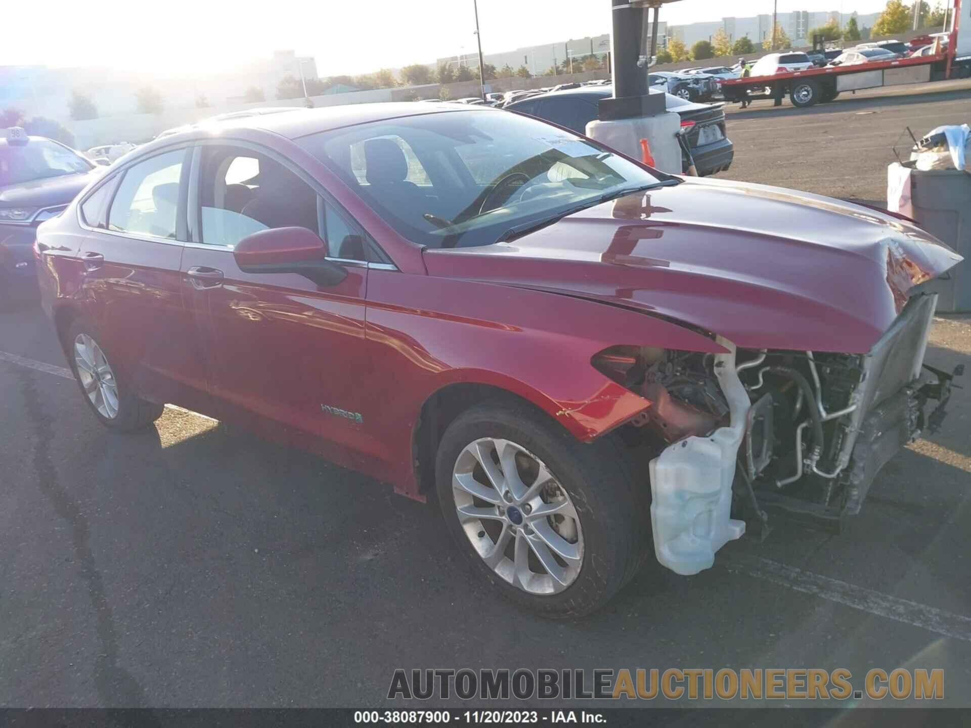 3FA6P0LUXKR204897 FORD FUSION HYBRID 2019