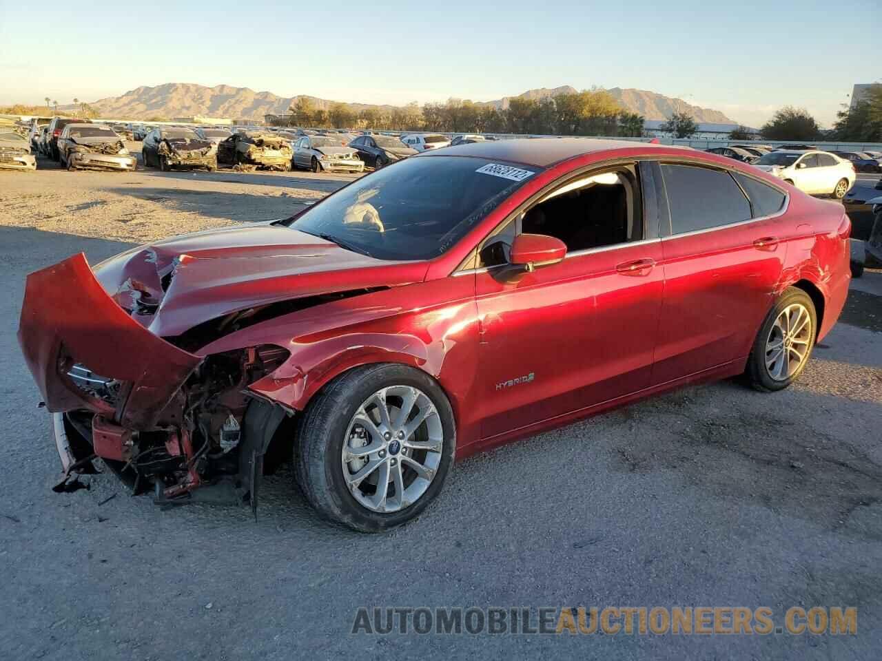 3FA6P0LUXKR205709 FORD FUSION 2019