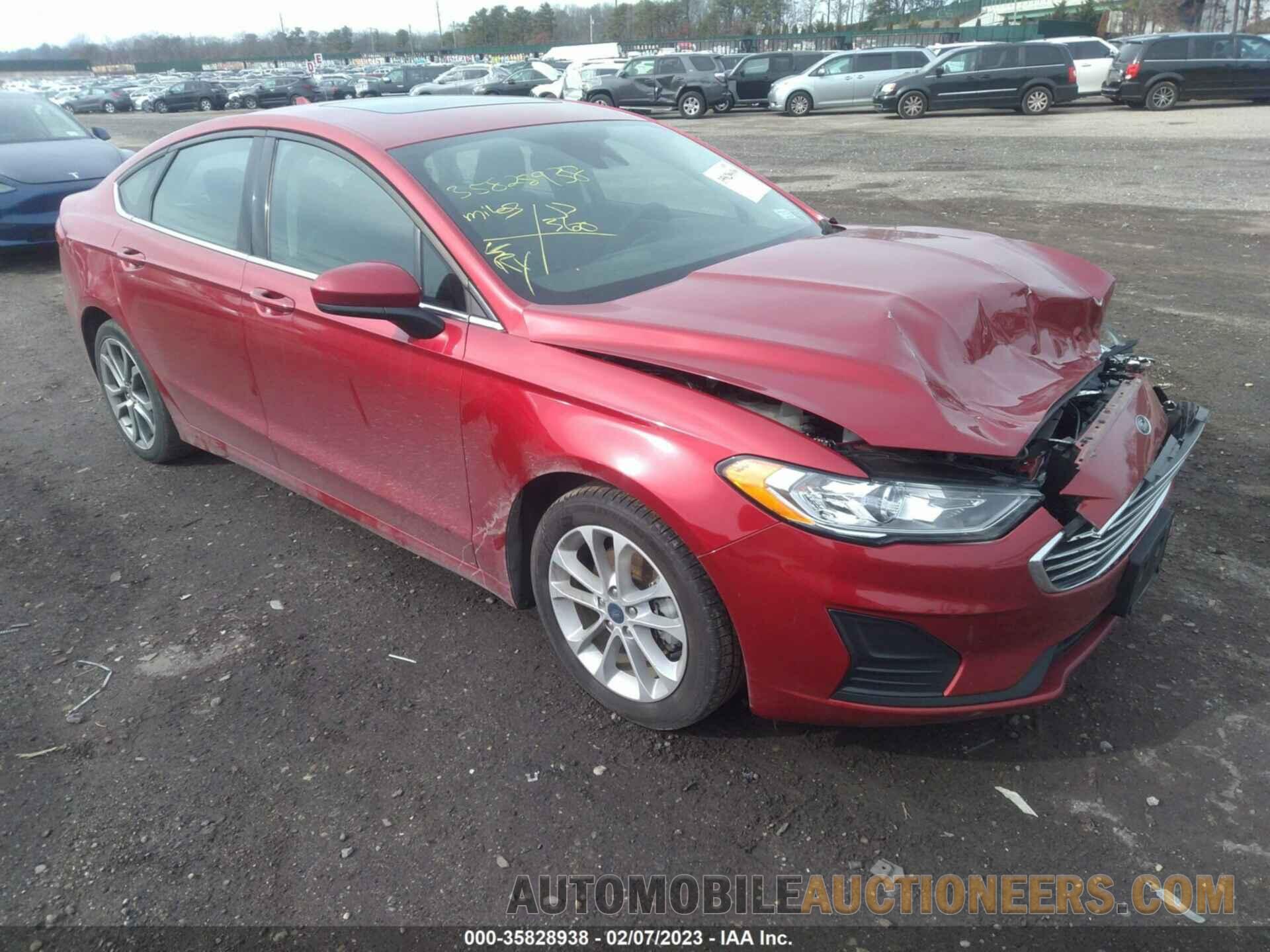 3FA6P0LUXLR230885 FORD FUSION HYBRID 2020