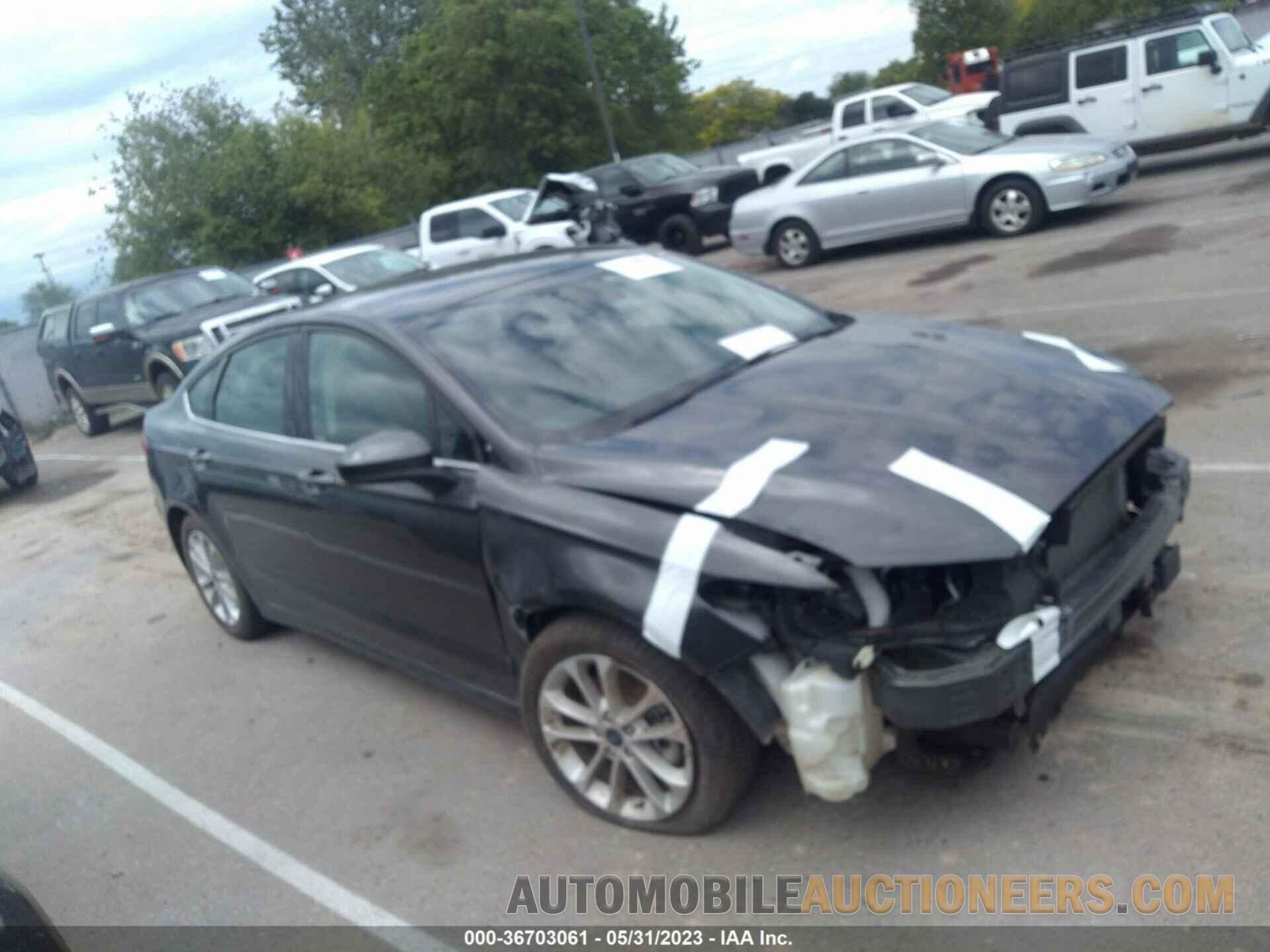 3FA6P0LUXLR259545 FORD FUSION HYBRID 2020