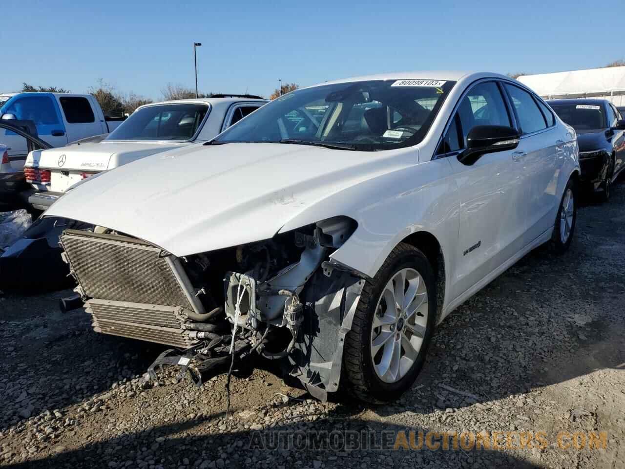 3FA6P0MU0KR117542 FORD FUSION 2019