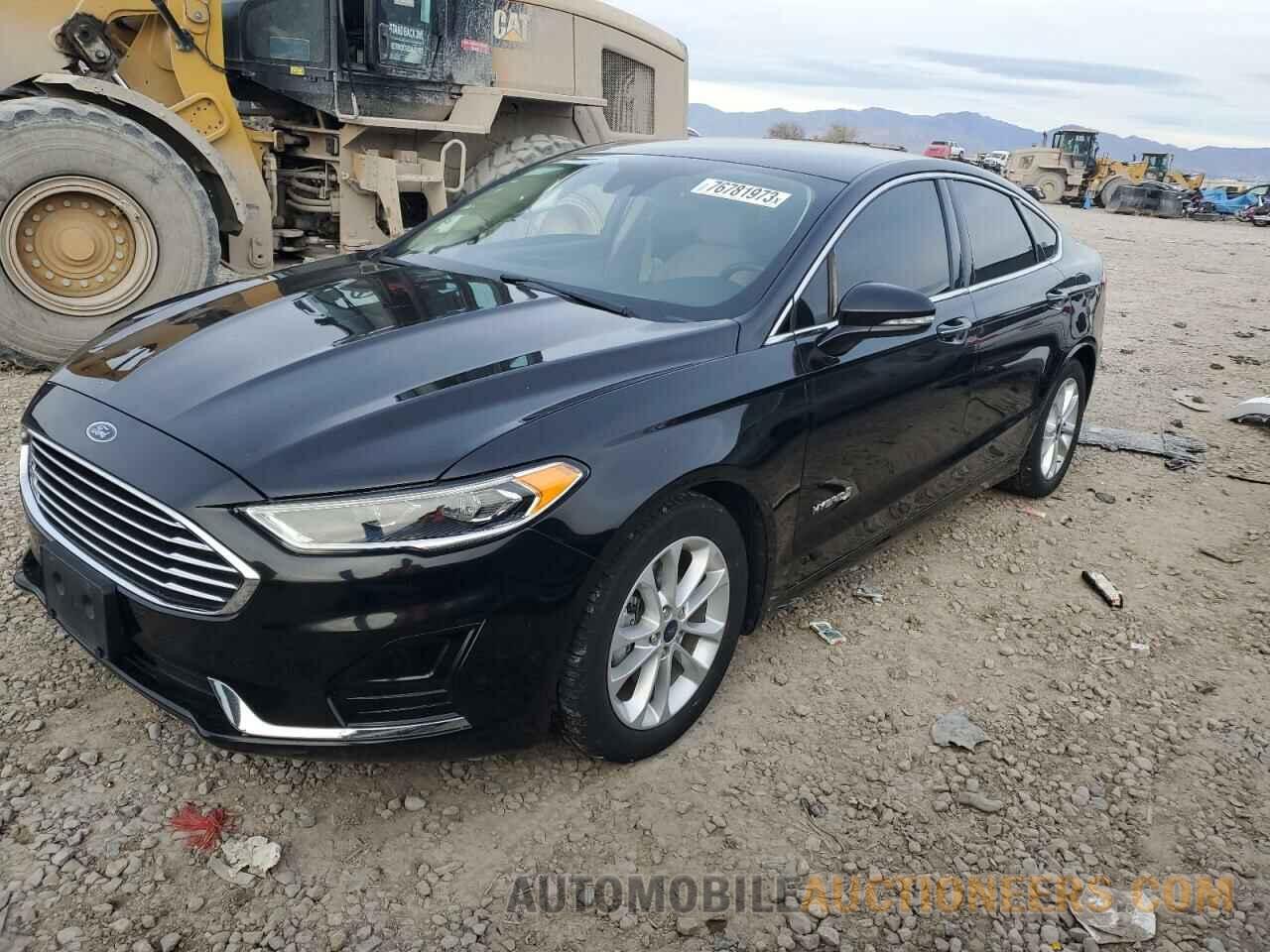 3FA6P0MU2KR200809 FORD FUSION 2019