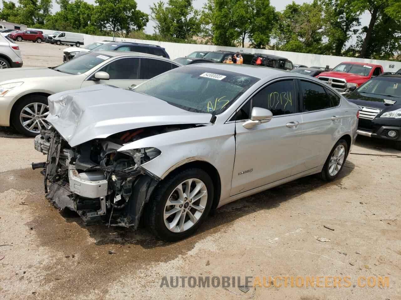 3FA6P0MU9KR100867 FORD FUSION 2019