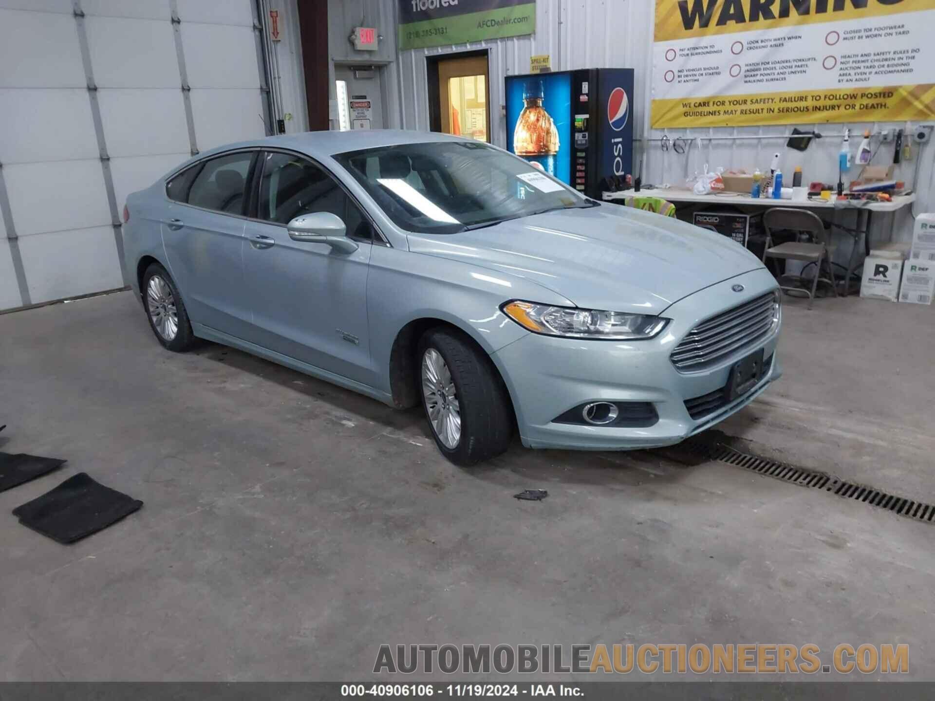 3FA6P0PU0DR247044 FORD FUSION ENERGI 2013