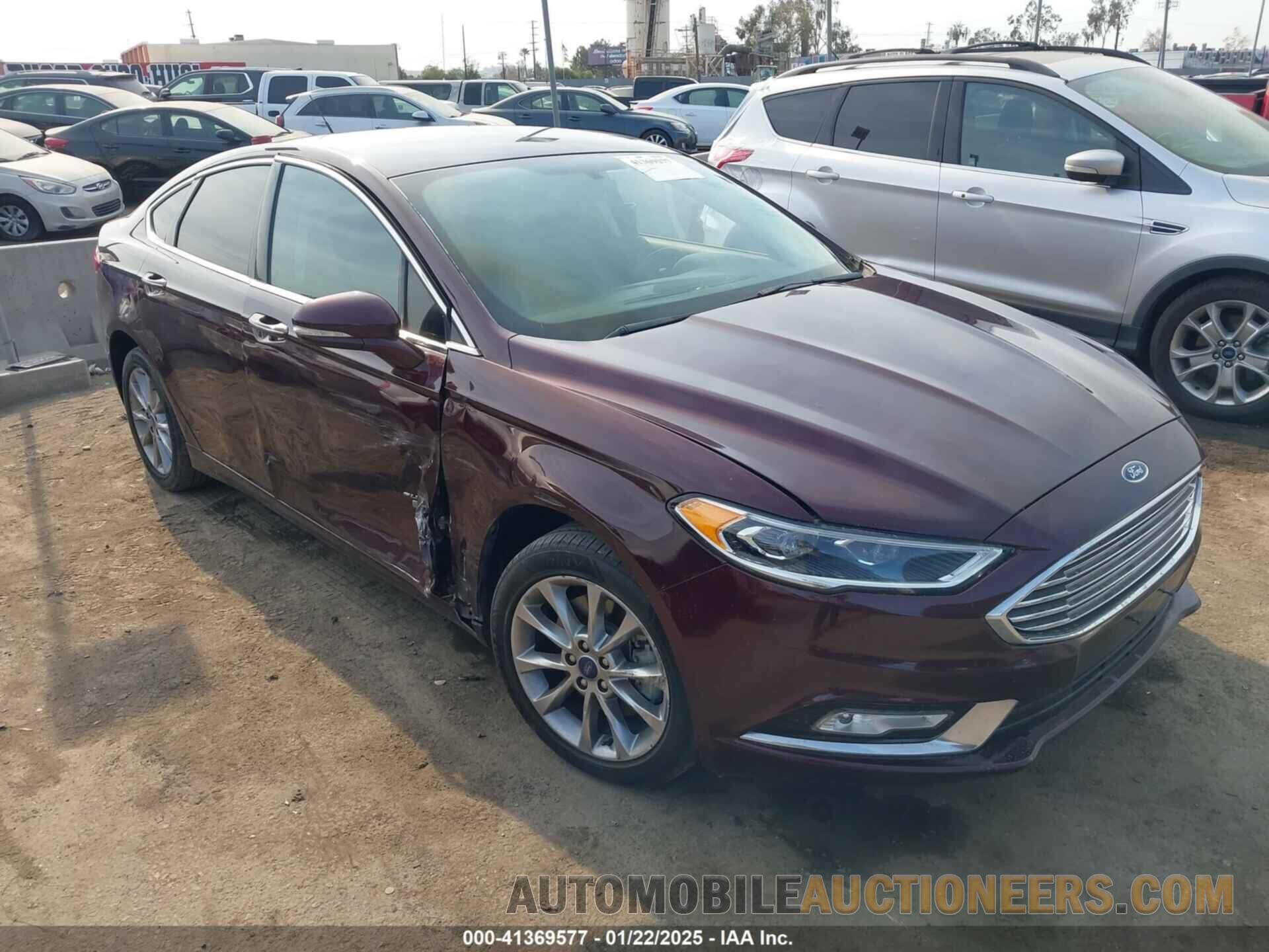 3FA6P0PU0HR379727 FORD FUSION ENERGI 2017