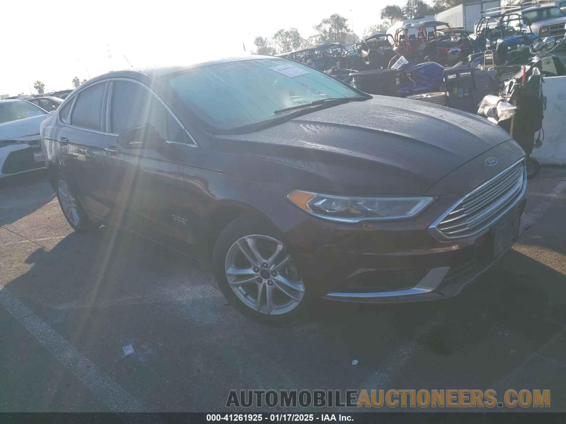 3FA6P0PU0JR154407 FORD FUSION ENERGI 2018