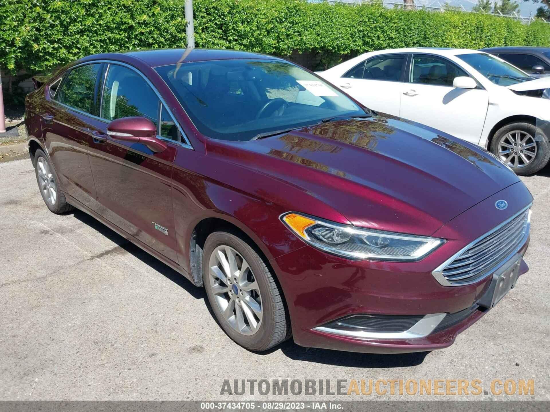 3FA6P0PU0JR218462 FORD FUSION ENERGI 2018