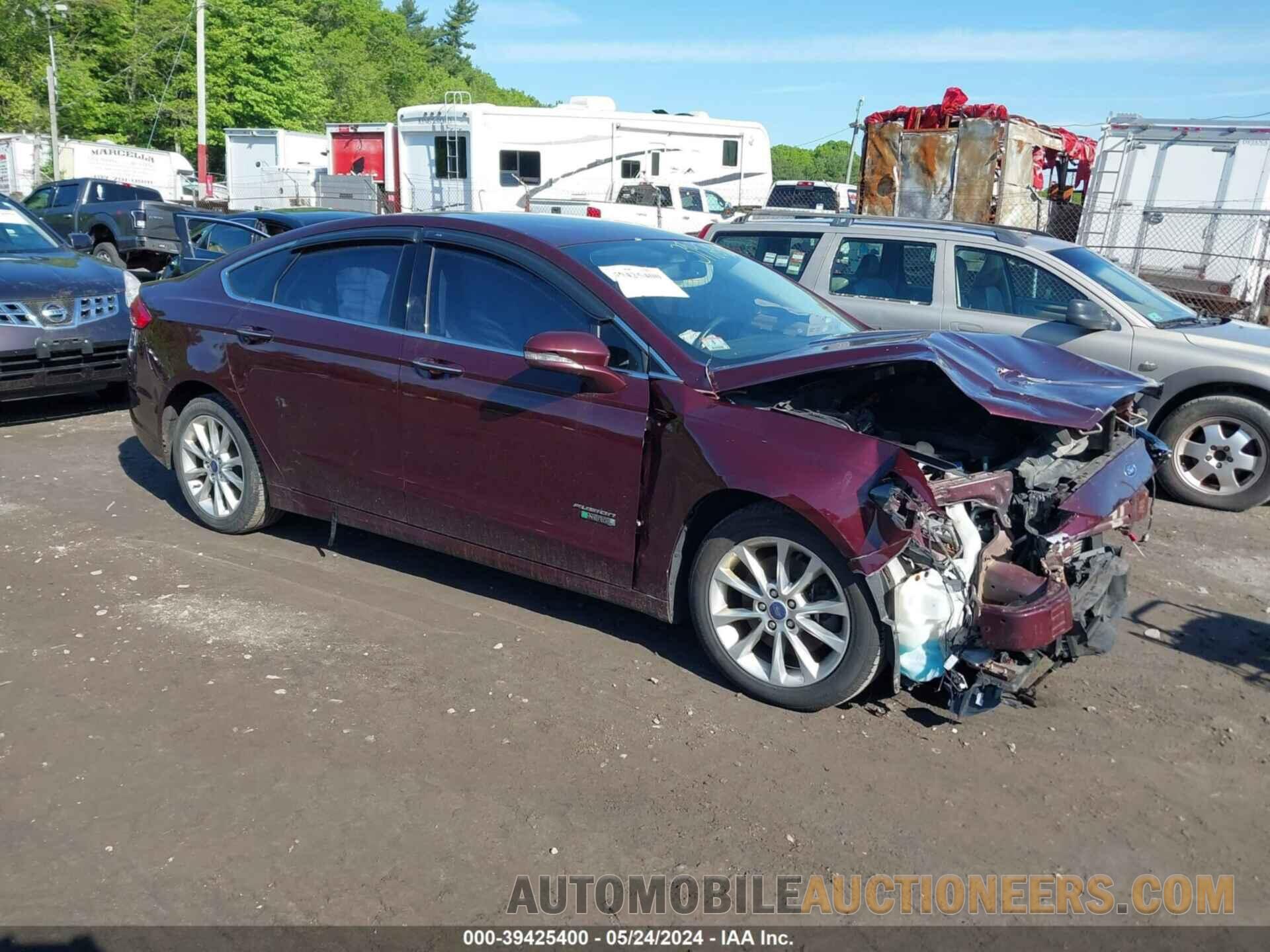 3FA6P0PU1HR106635 FORD FUSION ENERGI 2017