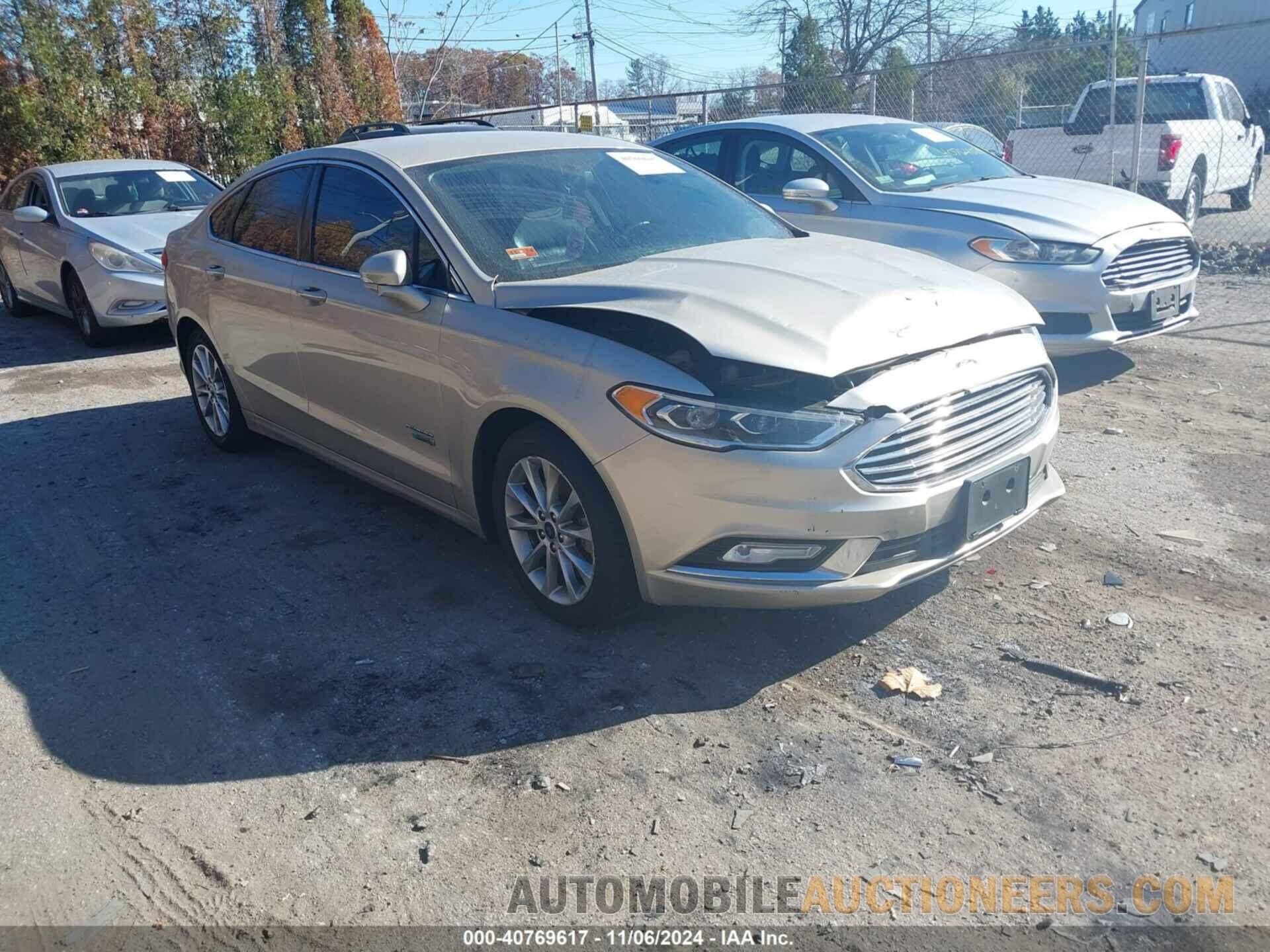 3FA6P0PU1HR129770 FORD FUSION ENERGI 2017