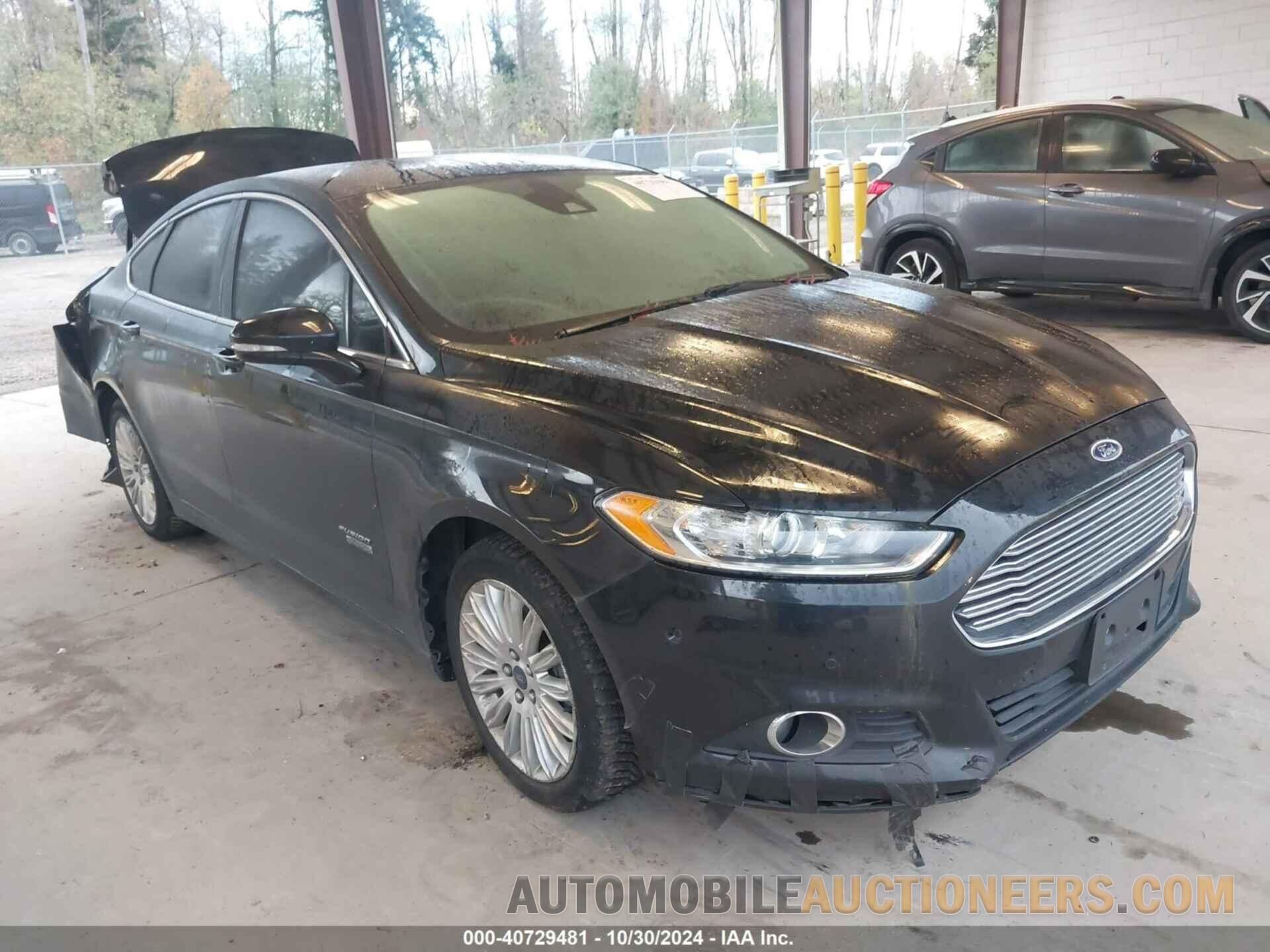 3FA6P0PU2DR254769 FORD FUSION ENERGI 2013